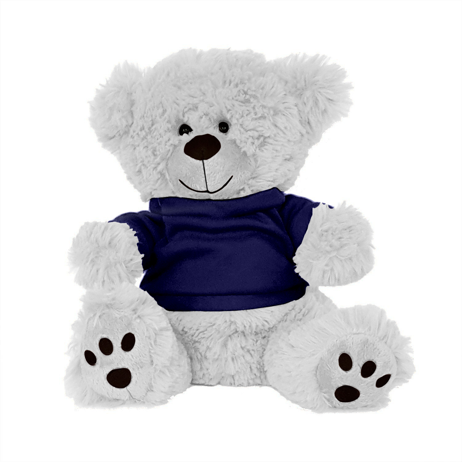 Plush Bear w/ Embroidered Paws and T-Shirt 1