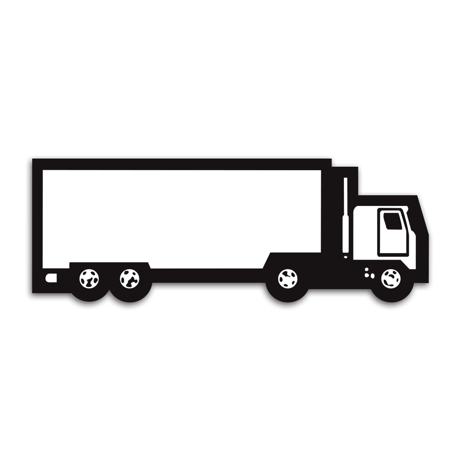 Tractor Trailer Magnet 1