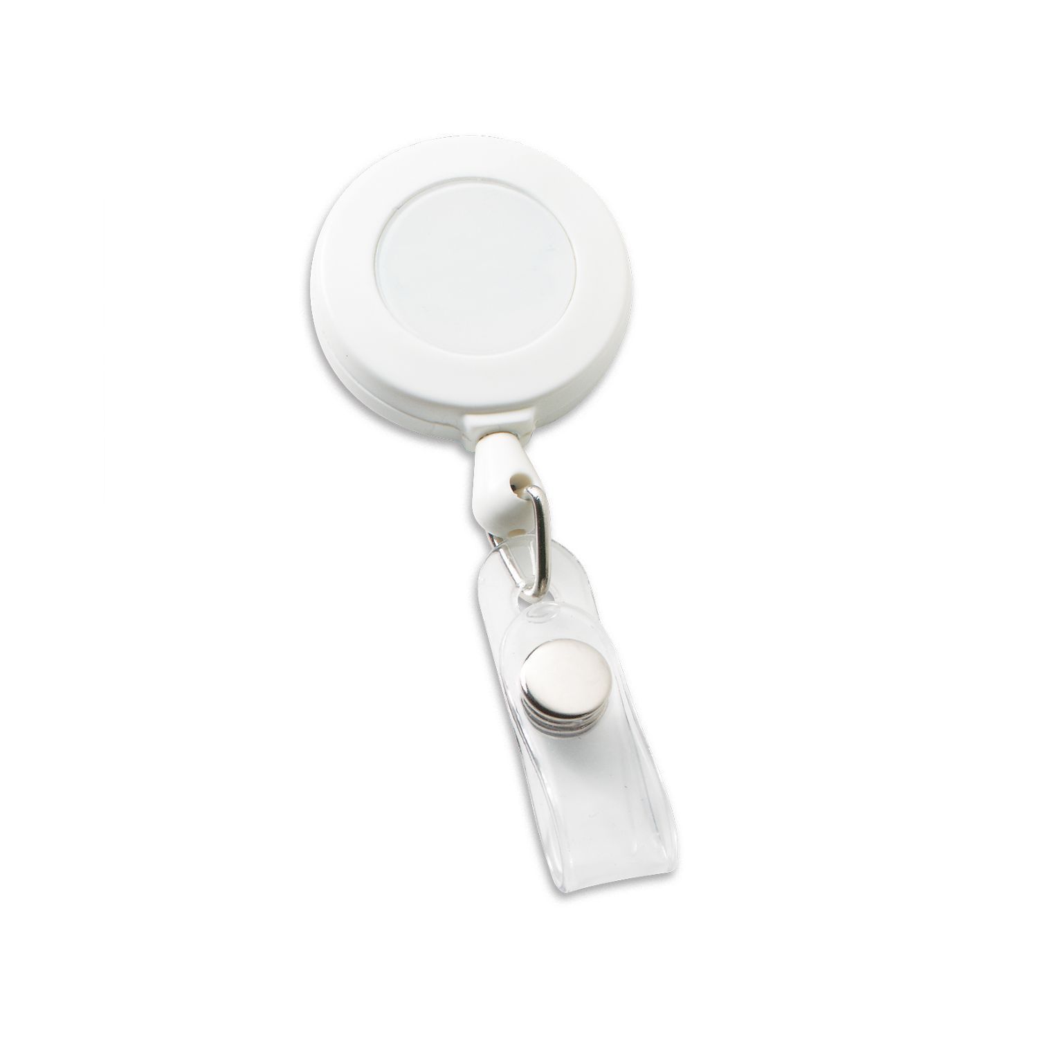Economy Round Retractable Badge Holder 1