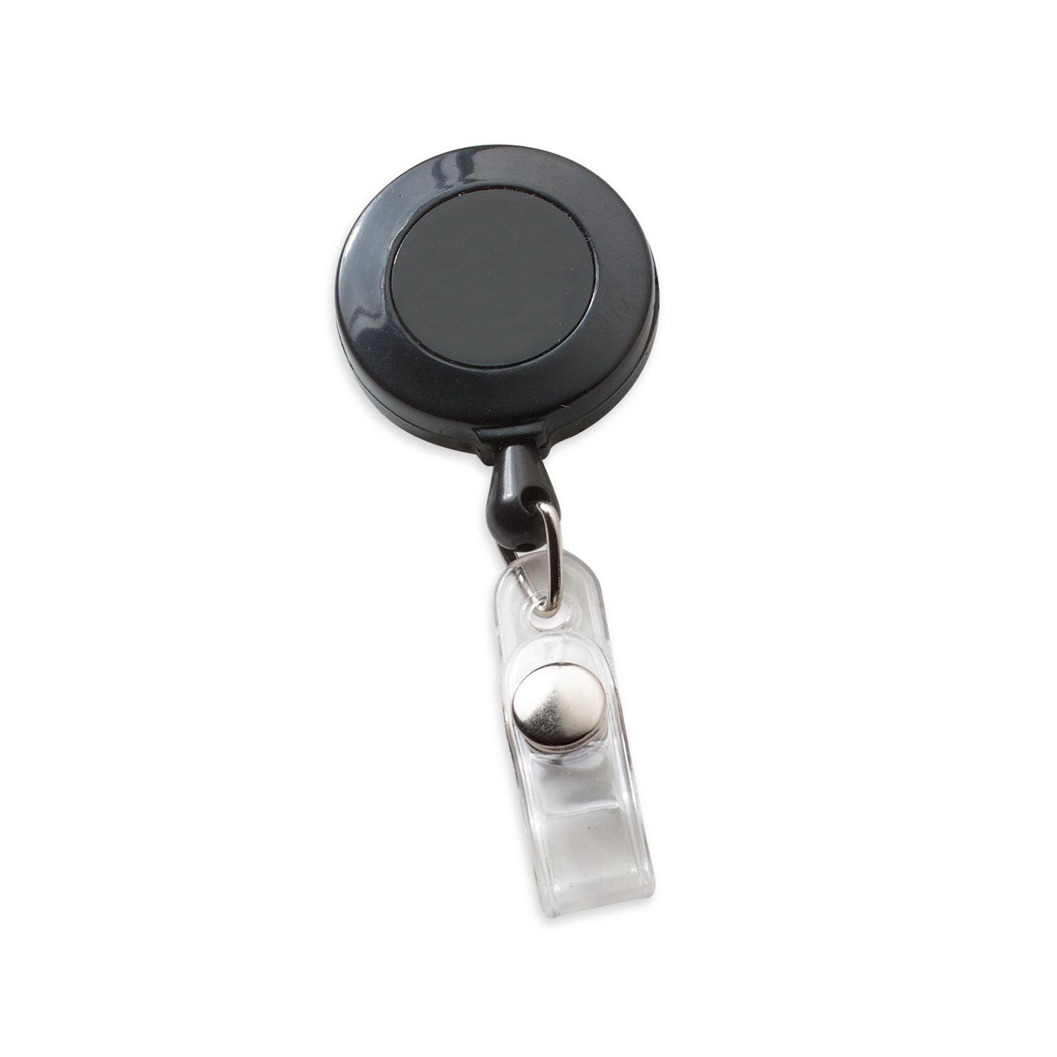 Economy Round Retractable Badge Holder 1