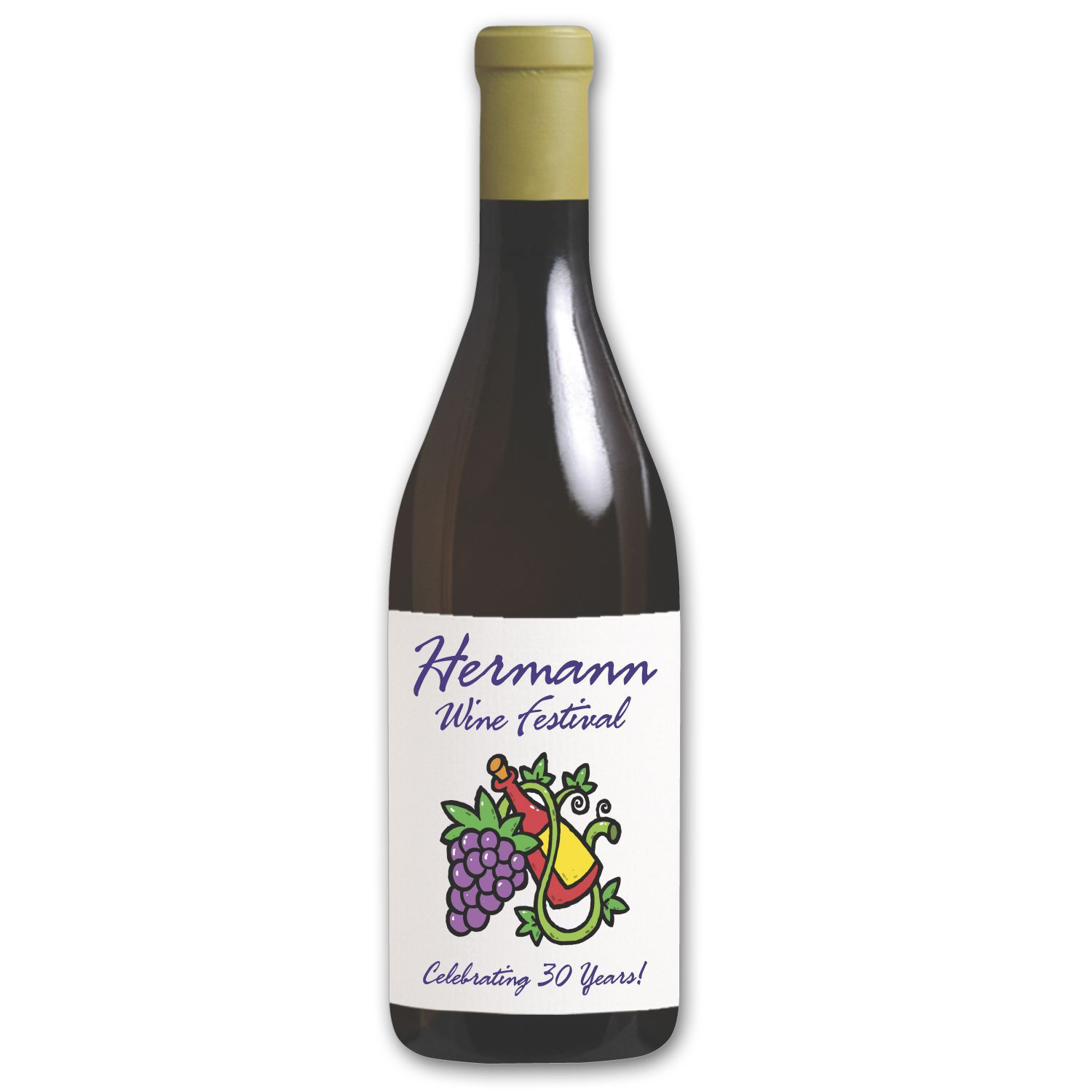 Wine Bottle Magnet 1