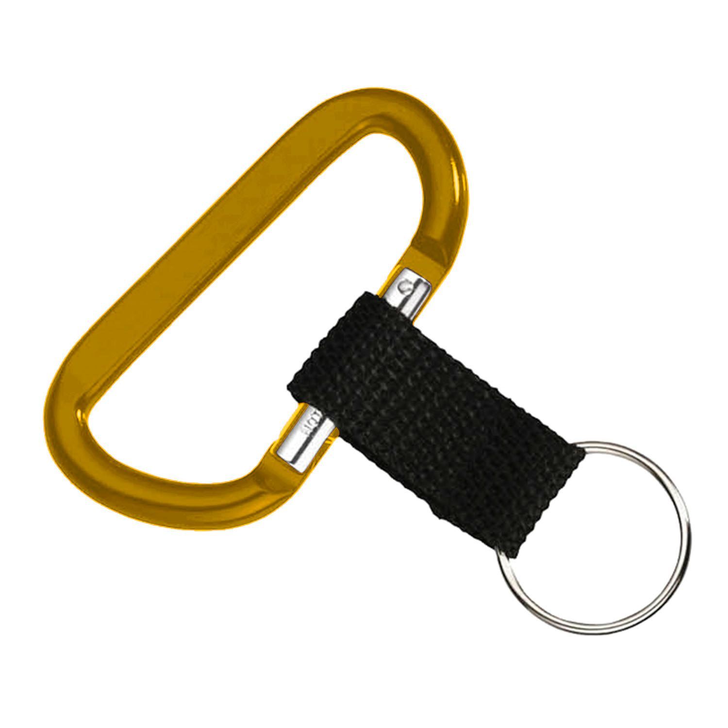 Carabiner with Strap 1