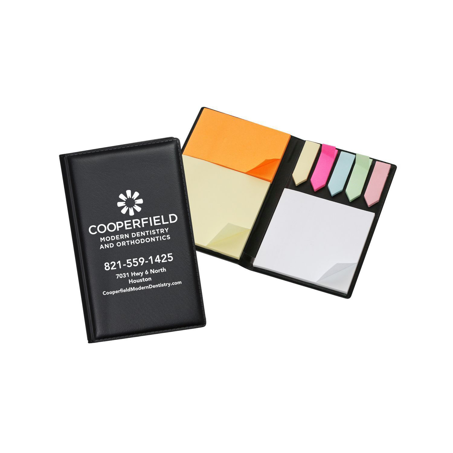 Vinyl Flag Book W/Sticky Note 1