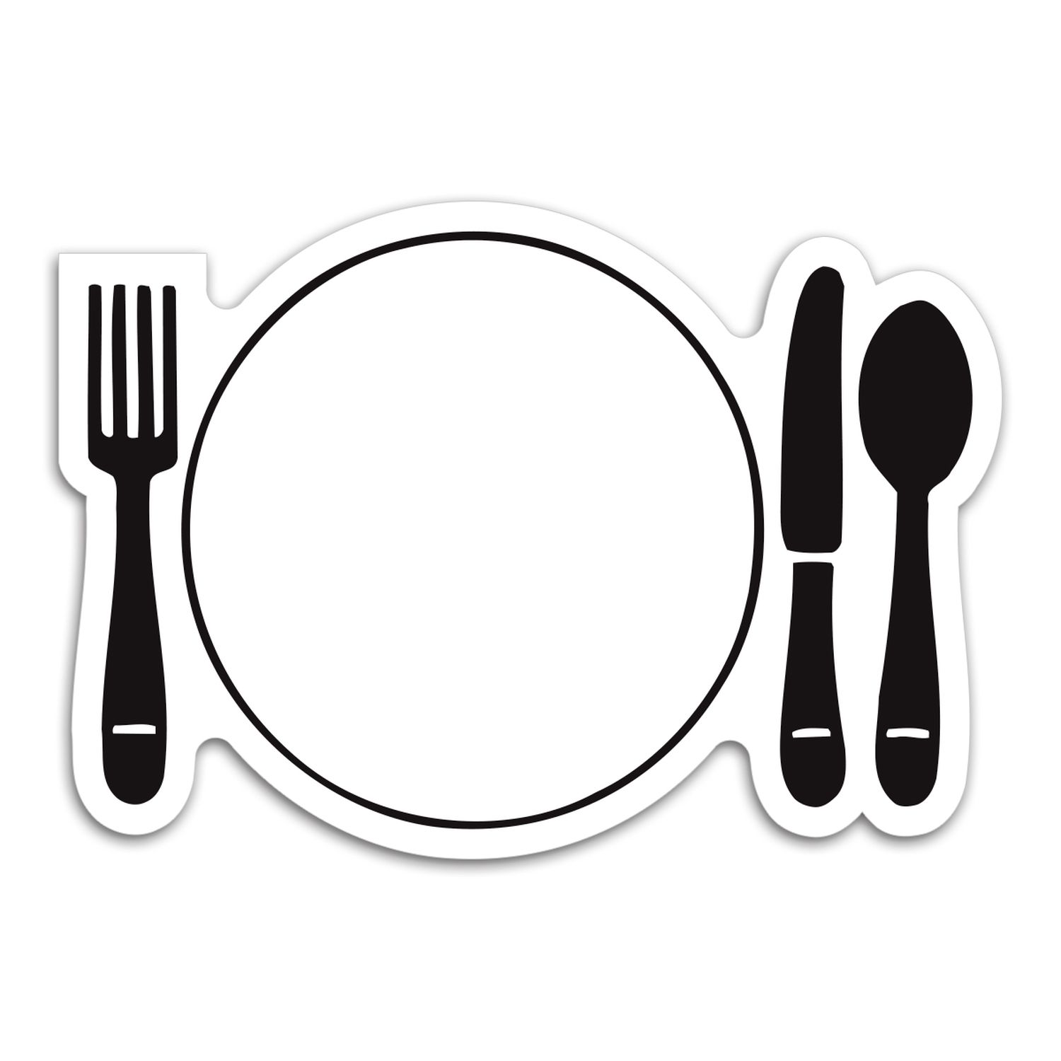 Dinner Place Setting Magnet 1