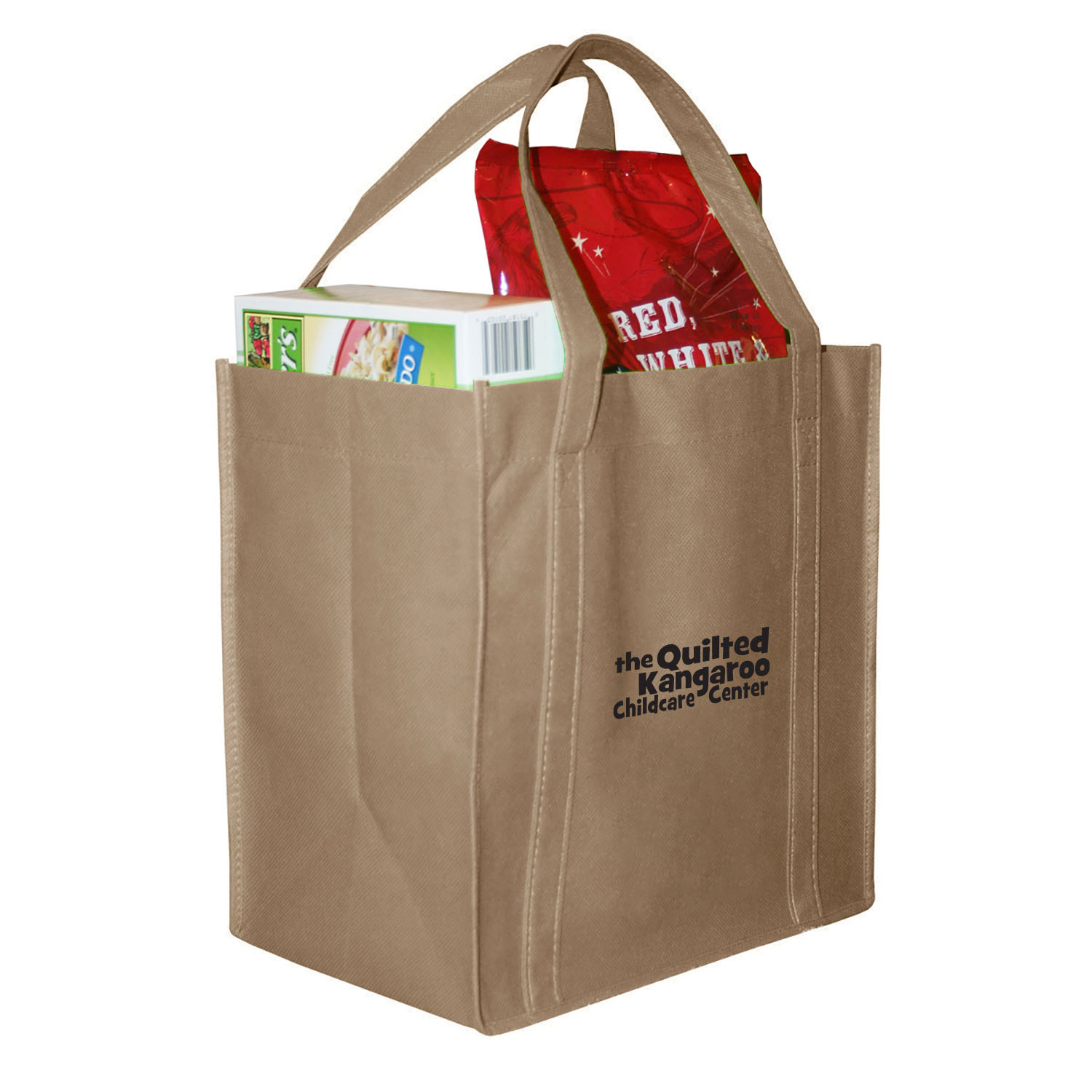 12 X 12 X 8 Standard Grocery Tote 1