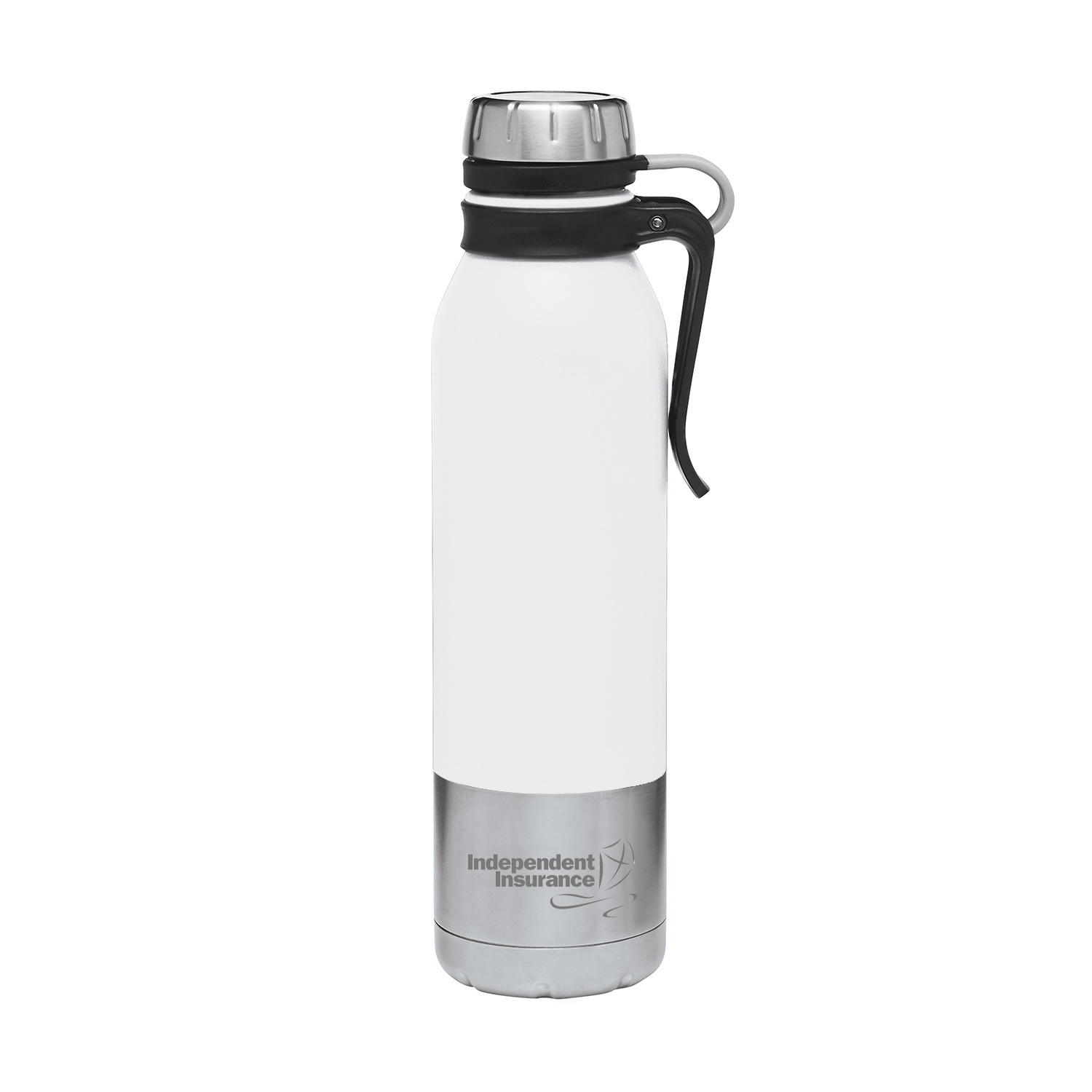 25oz Clip-On Stainless Steel Vacuum Bottle 1