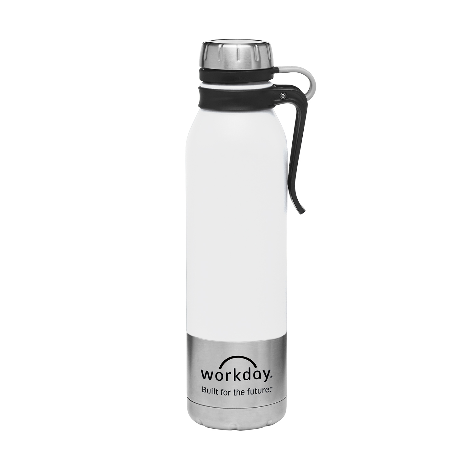 25oz Clip-On Stainless Steel Vacuum Bottle 1