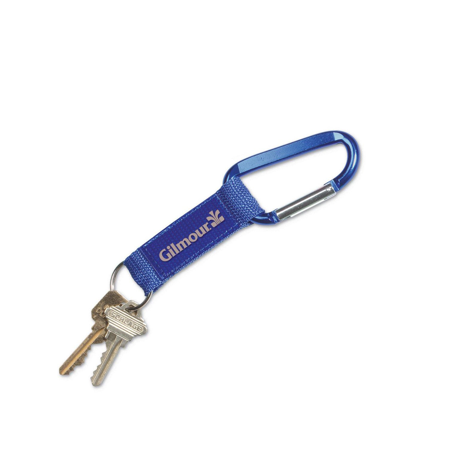 Steel Carabiner Key Tag 1