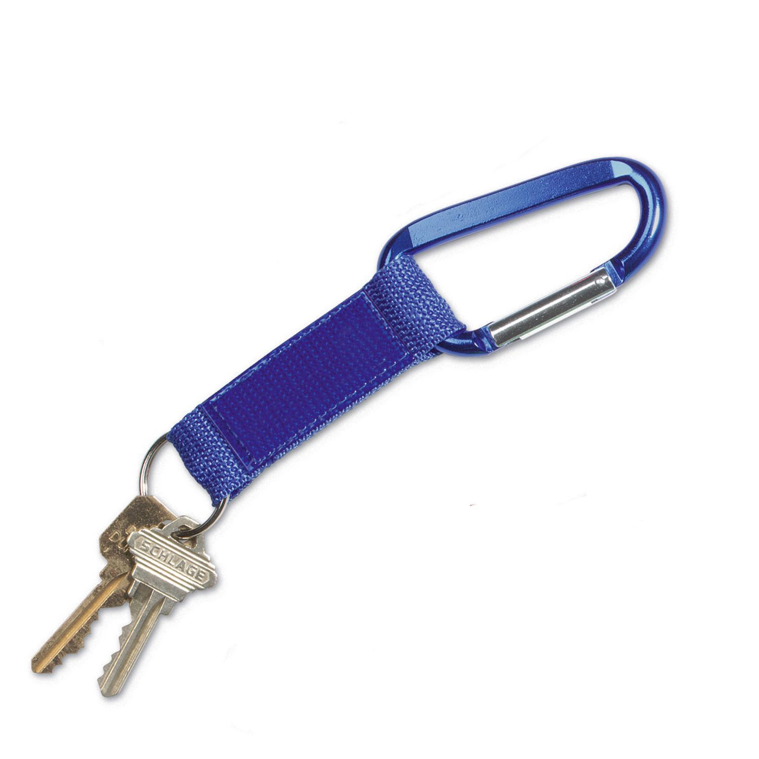 Steel Carabiner Key Tag 1