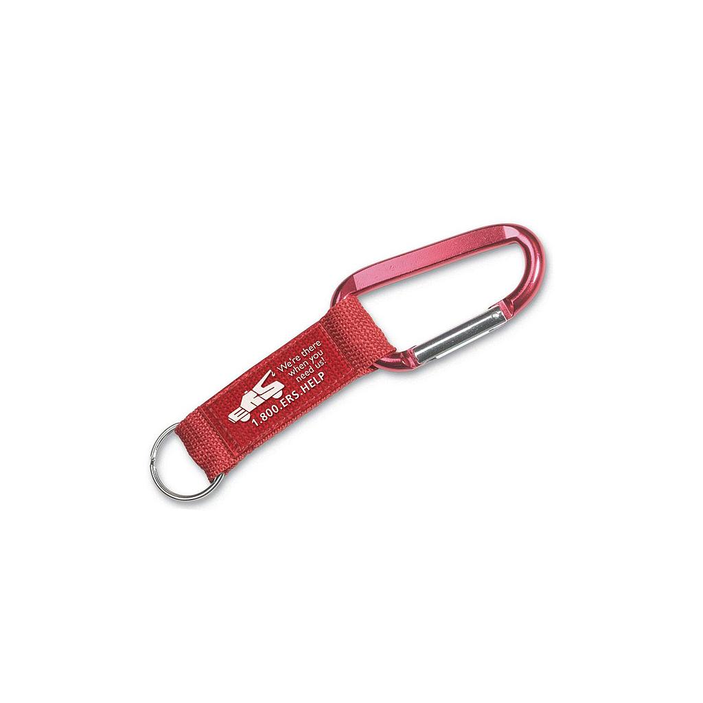Steel Carabiner Key Tag 1