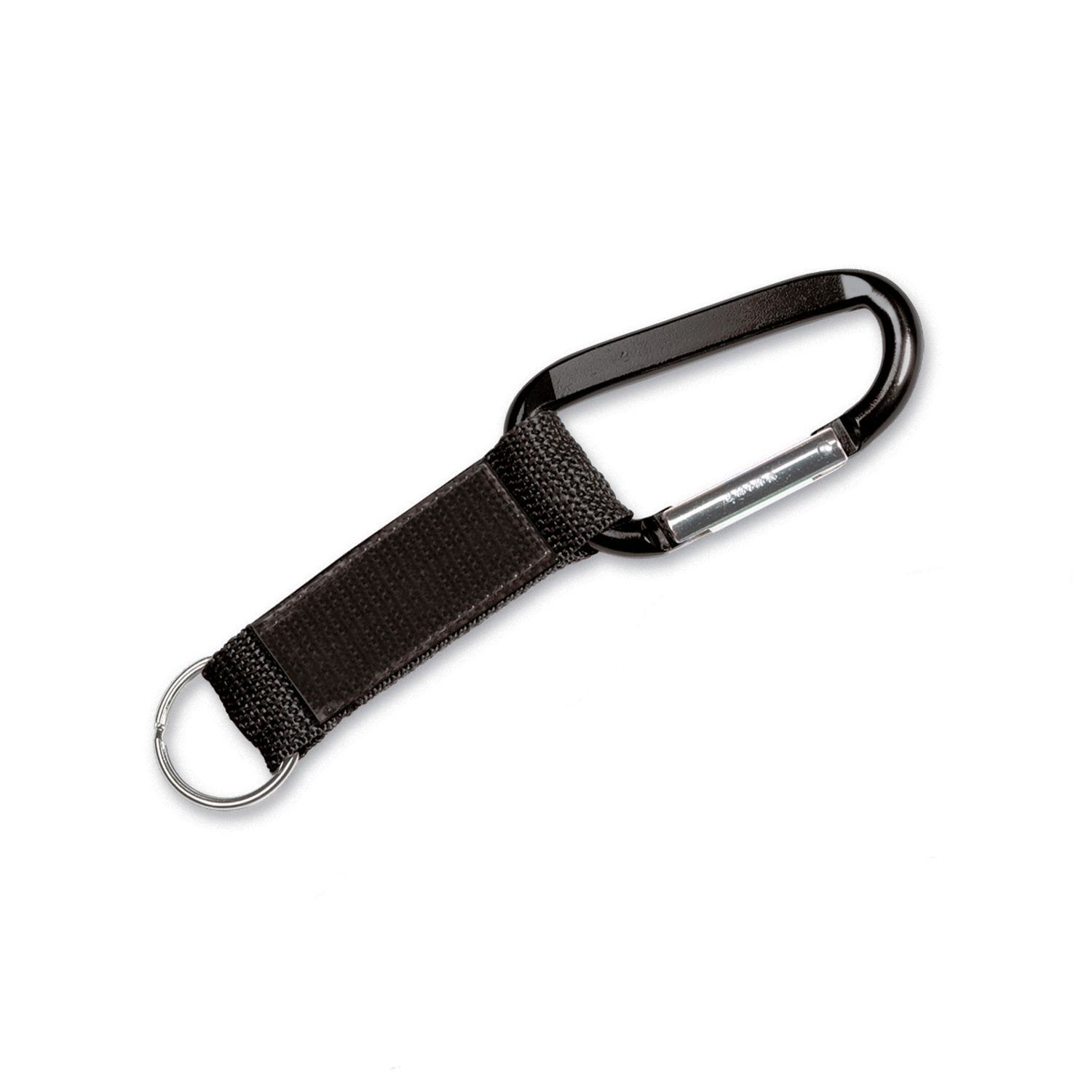 Steel Carabiner Key Tag 1