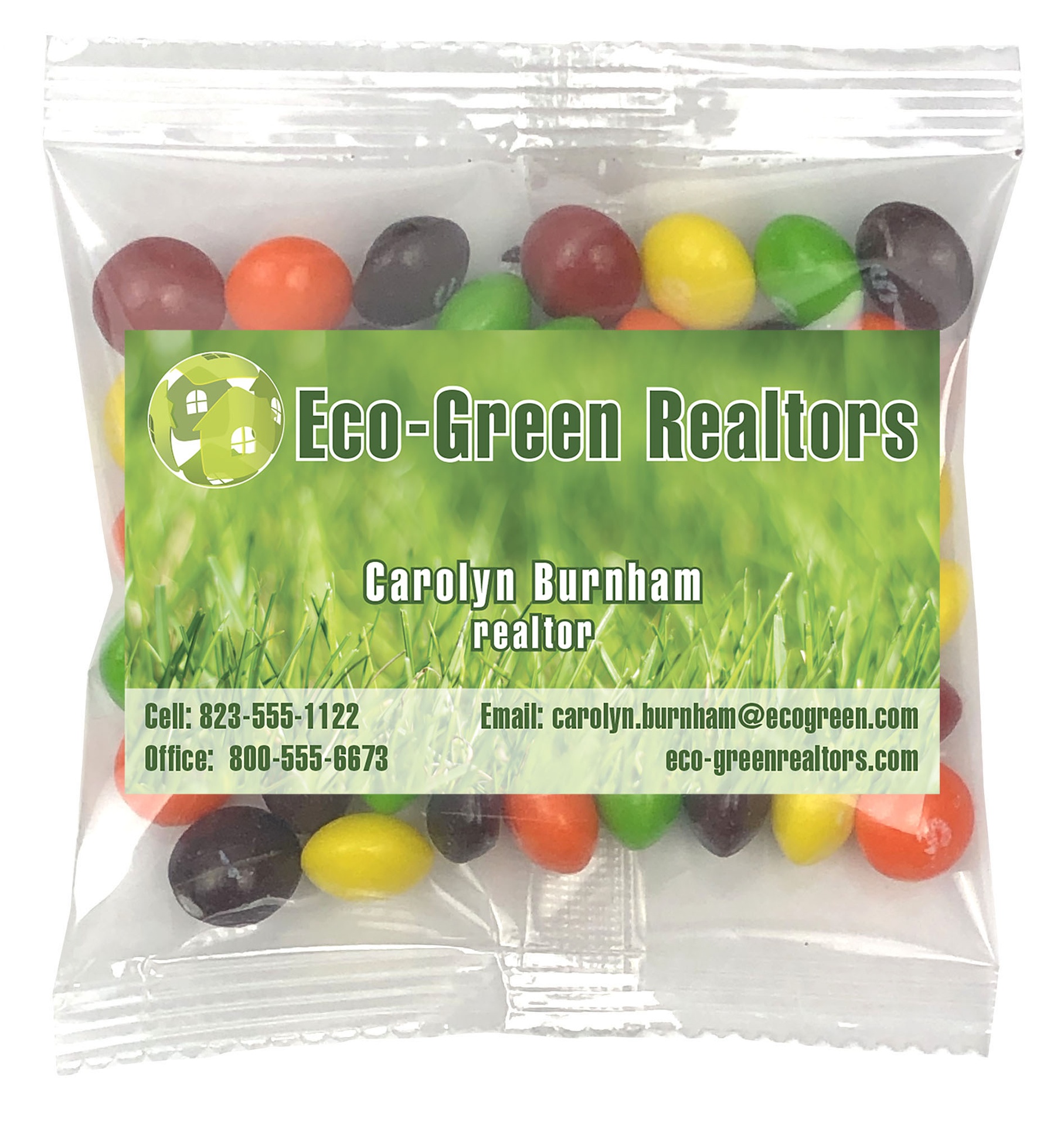 Small Snack Bag with Rectangle Magnet Standard Fill 1
