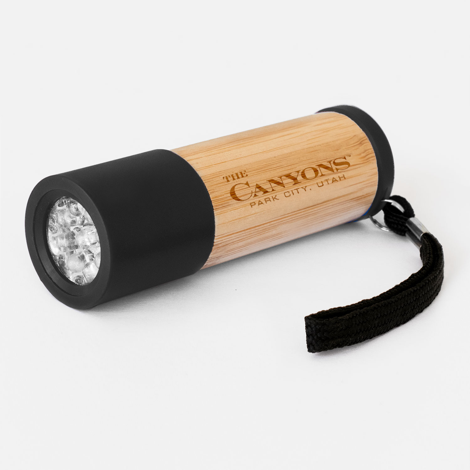 Sleek Bamboo 9 LED Flashlight 1