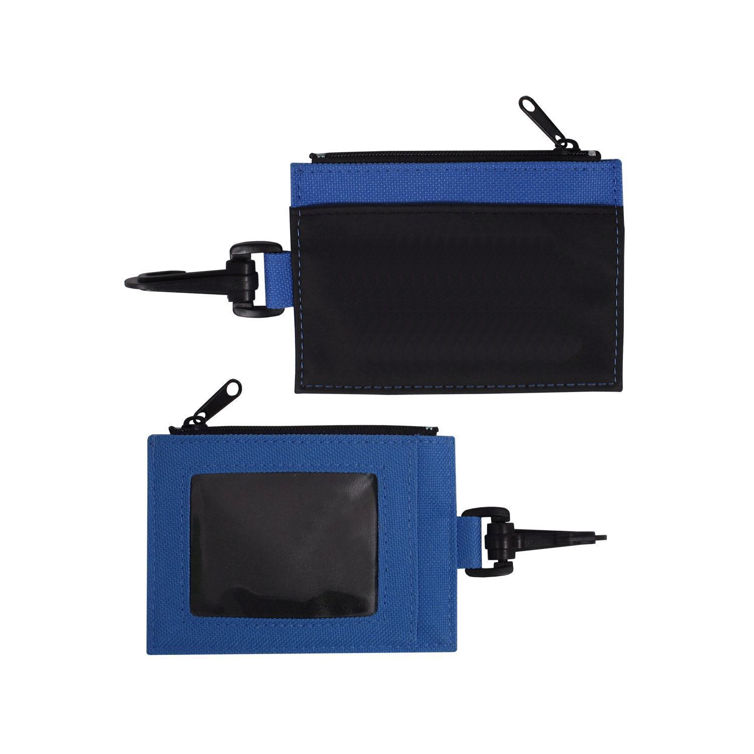 Zippered Id Wallet W/Clip 1