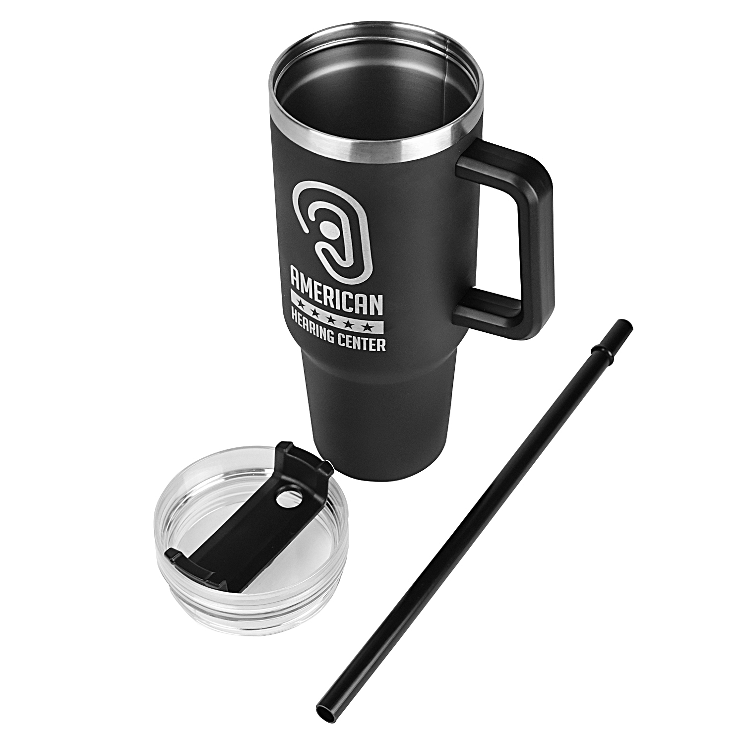 The Forty - Double Wall Tumbler with Handle 1