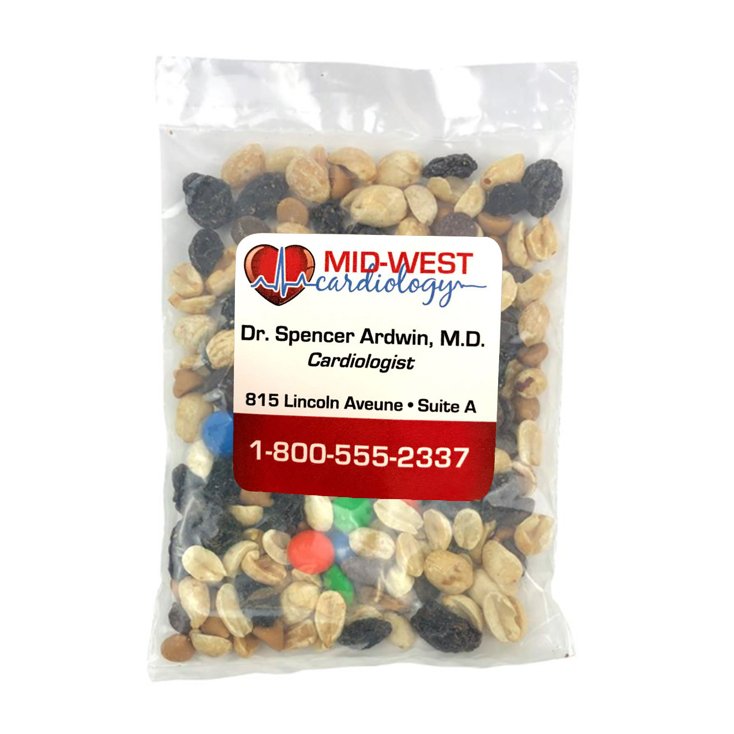 Large Snack Bag with Label Standard Fill 1