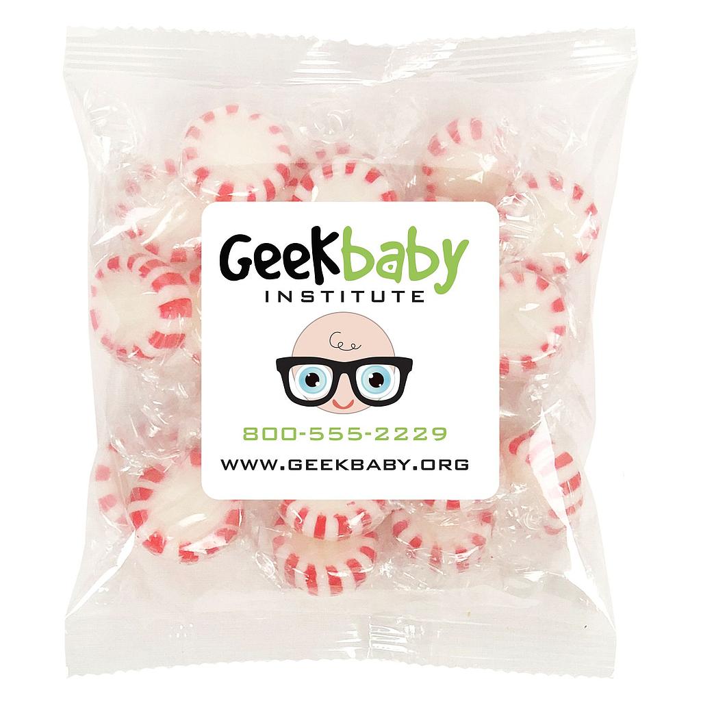 Large Snack Bag with Label Standard Fill 1