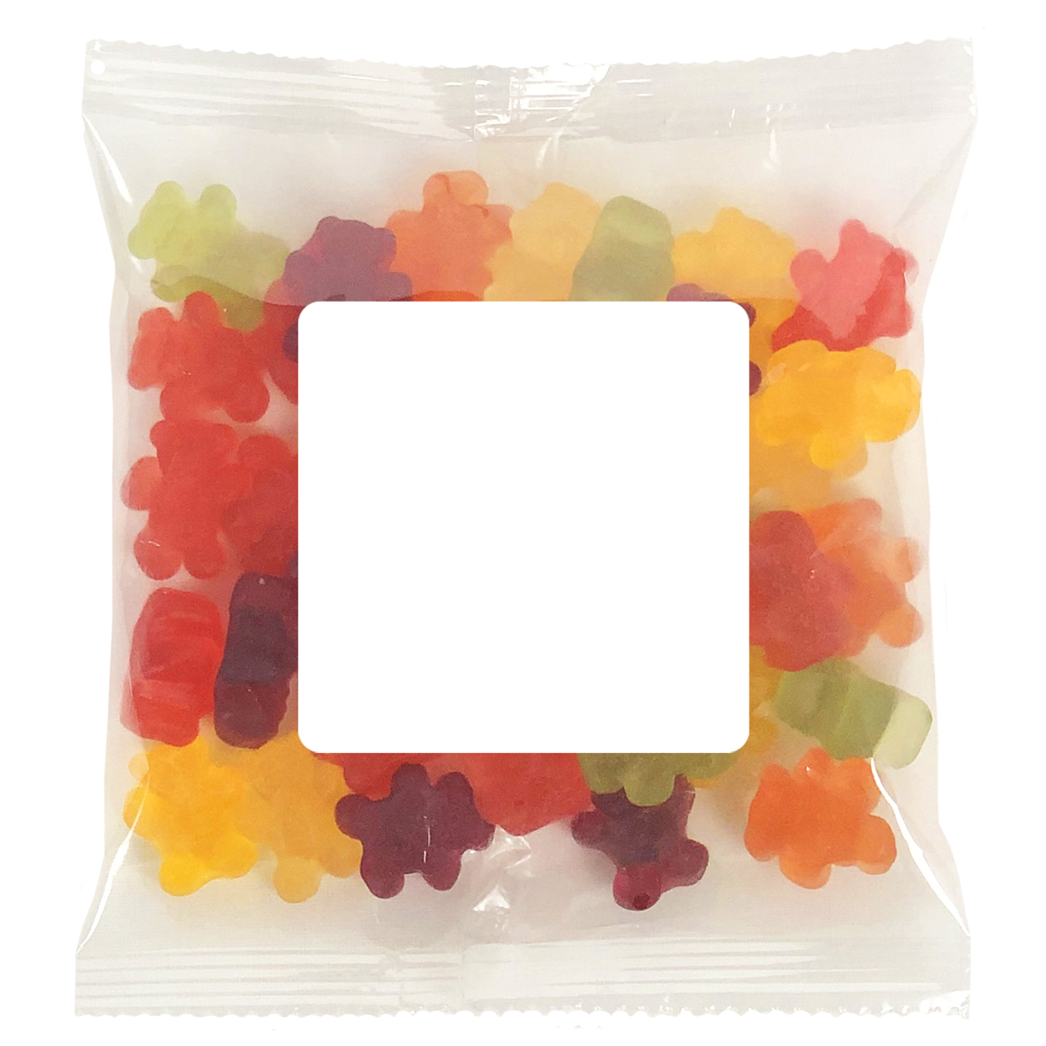 Large Snack Bag with Label Standard Fill 1