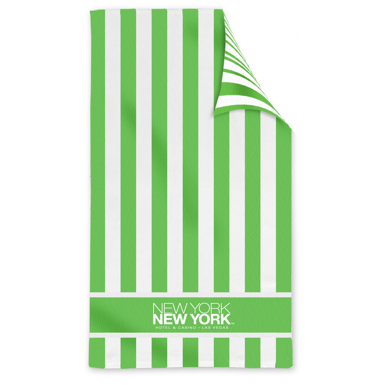 Double Sided Cabana Stripe Beach Towel 1