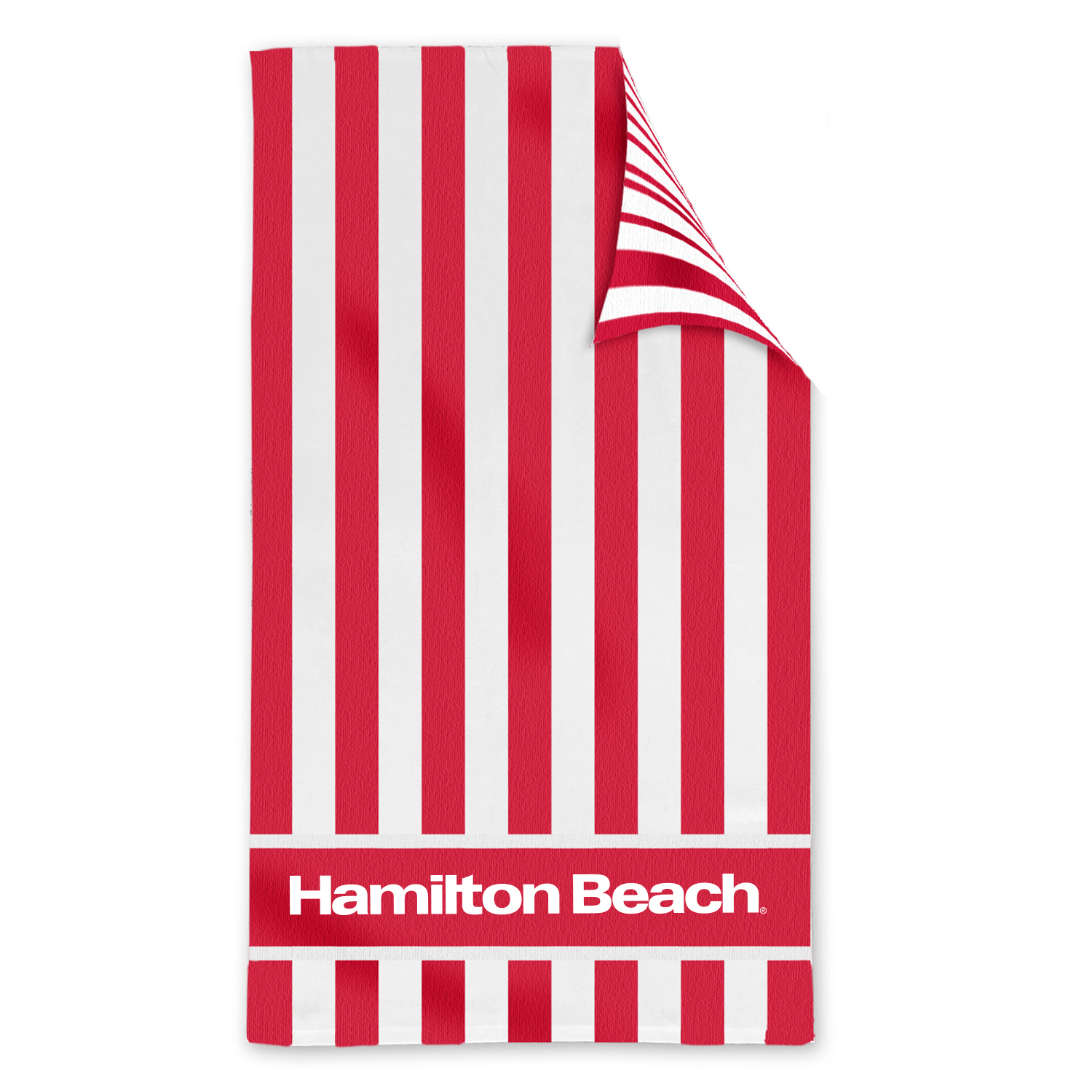 Double Sided Cabana Stripe Beach Towel 1