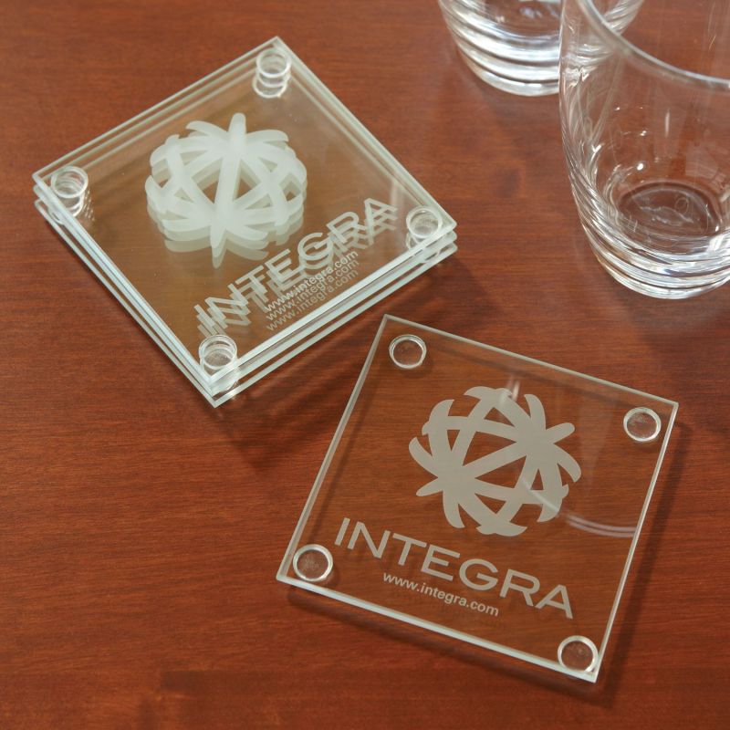 Economy Glass Coaster Set 1 Economy Glass Coaster Set 1