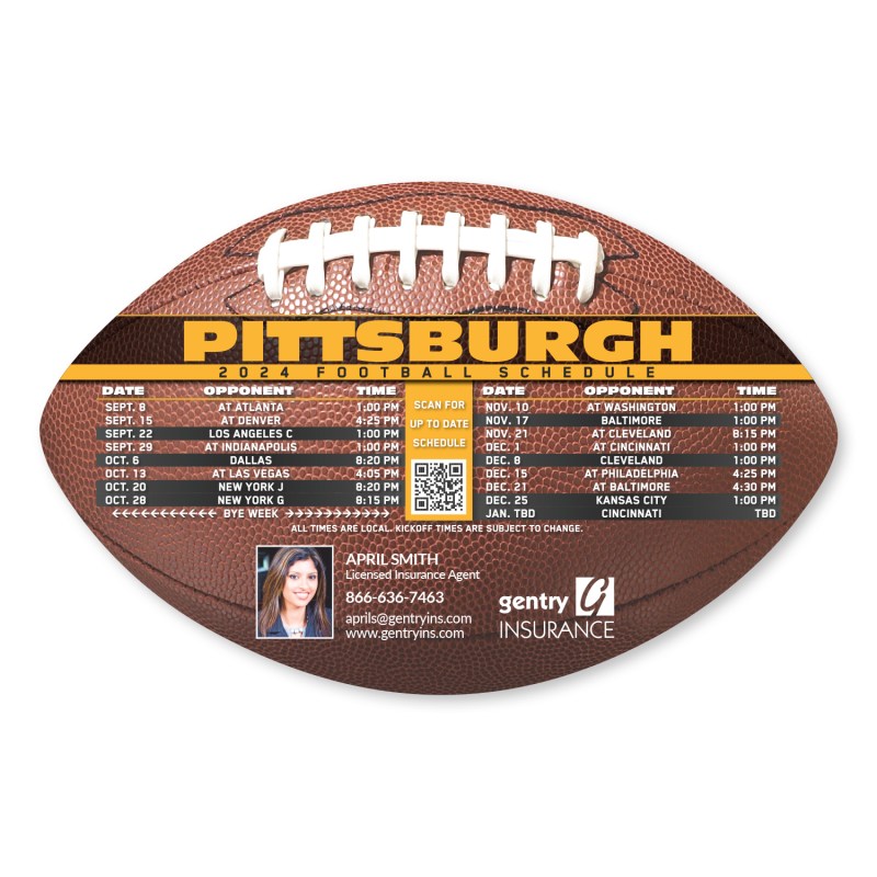Football Schedule Magnet 1 Football Schedule Magnet 1