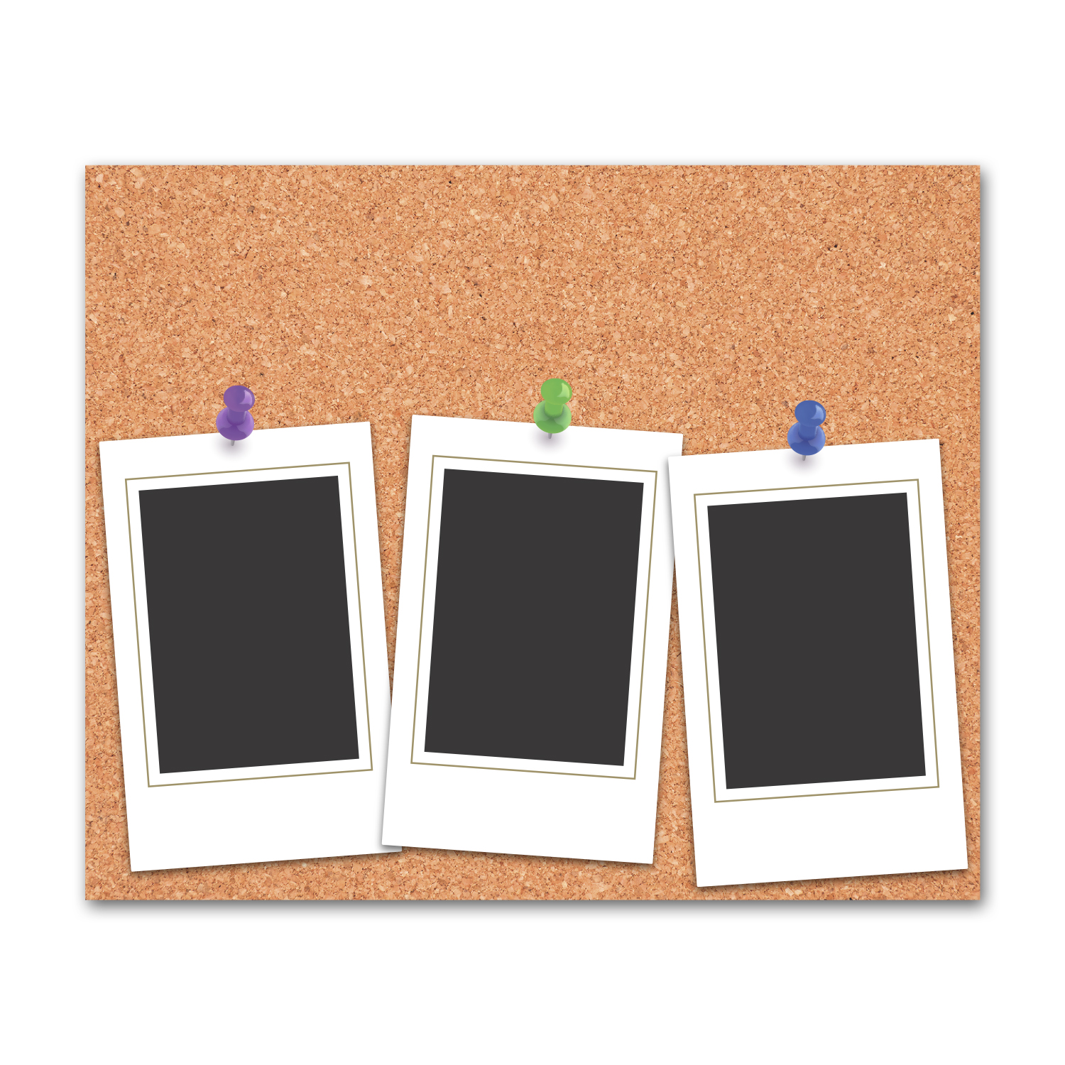 Picture Frame Magnet with 3 Punch Outs 1