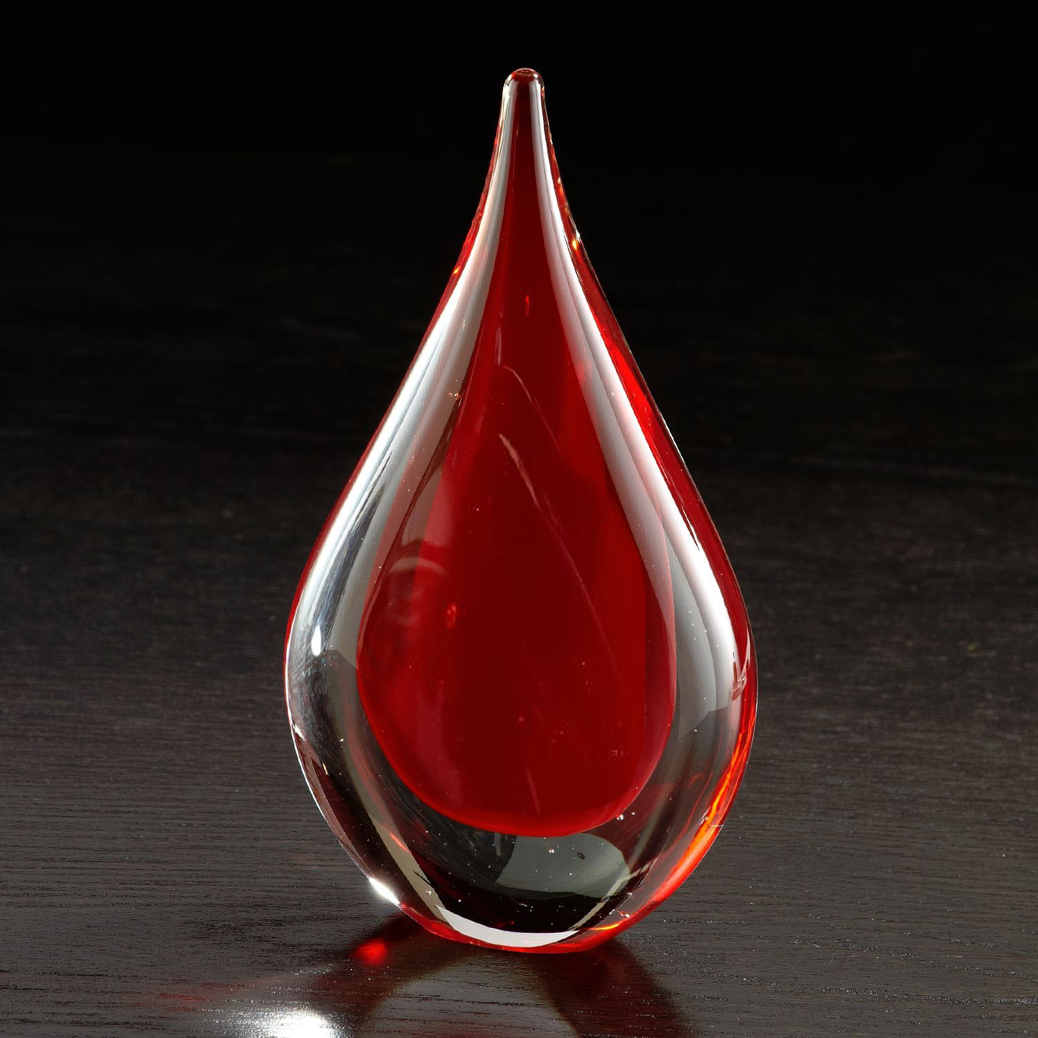 Fusion Art Glass Award w/ Clear Base 1