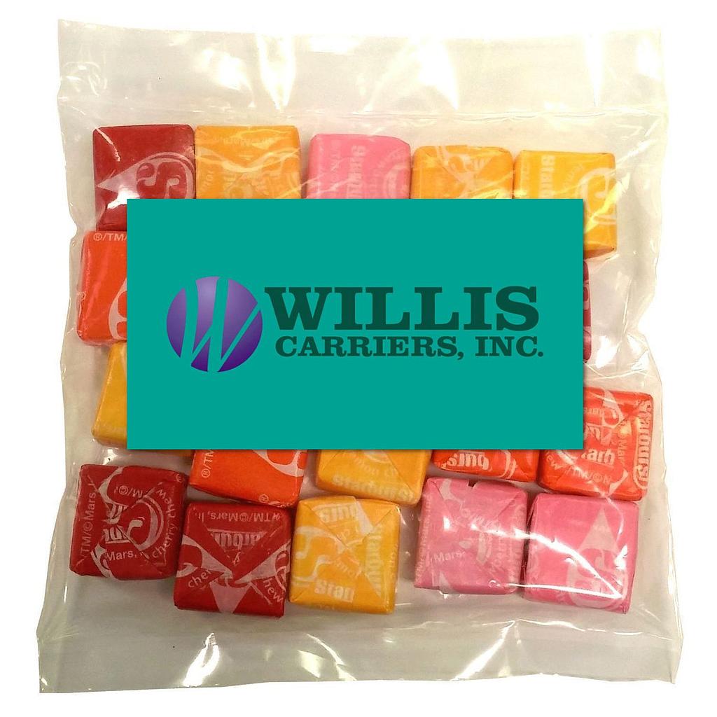 Large Snack Bag with Rectangle Magnet Standard Fill 1
