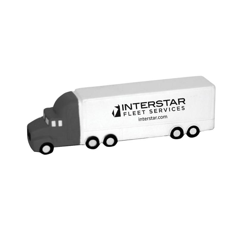 Stress Semi Truck White/Grey 1 Stress Semi Truck White/Grey 1