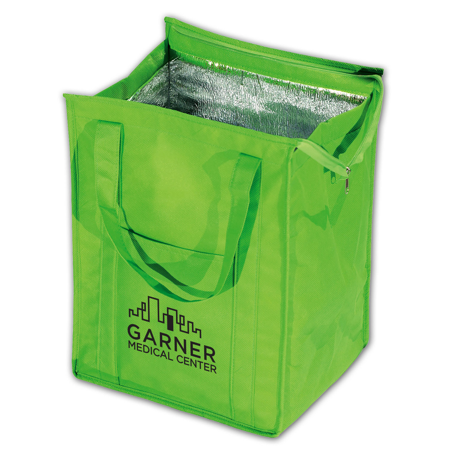 Insulated Polytex Tote W/Zipper 1