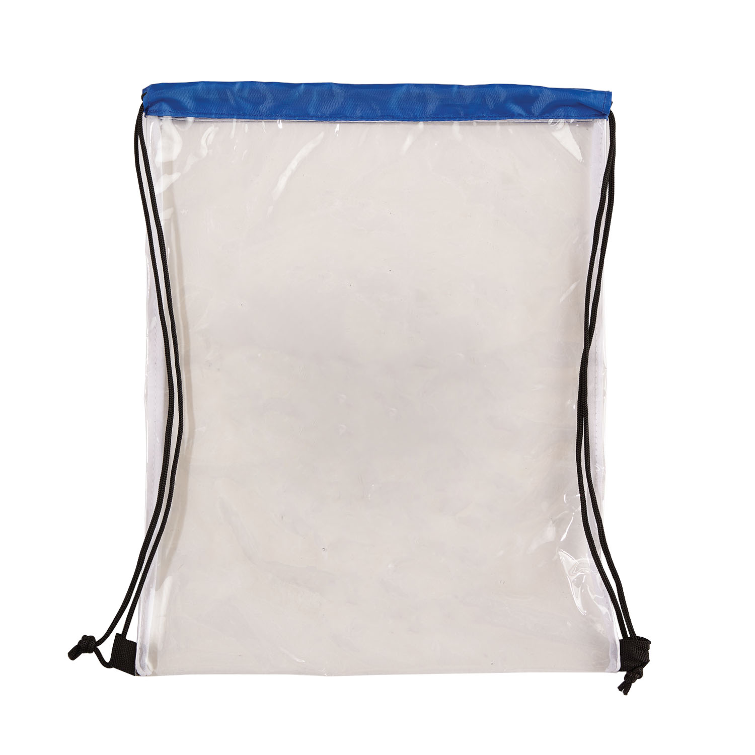 Clear Vinyl Drawstring Bag 1