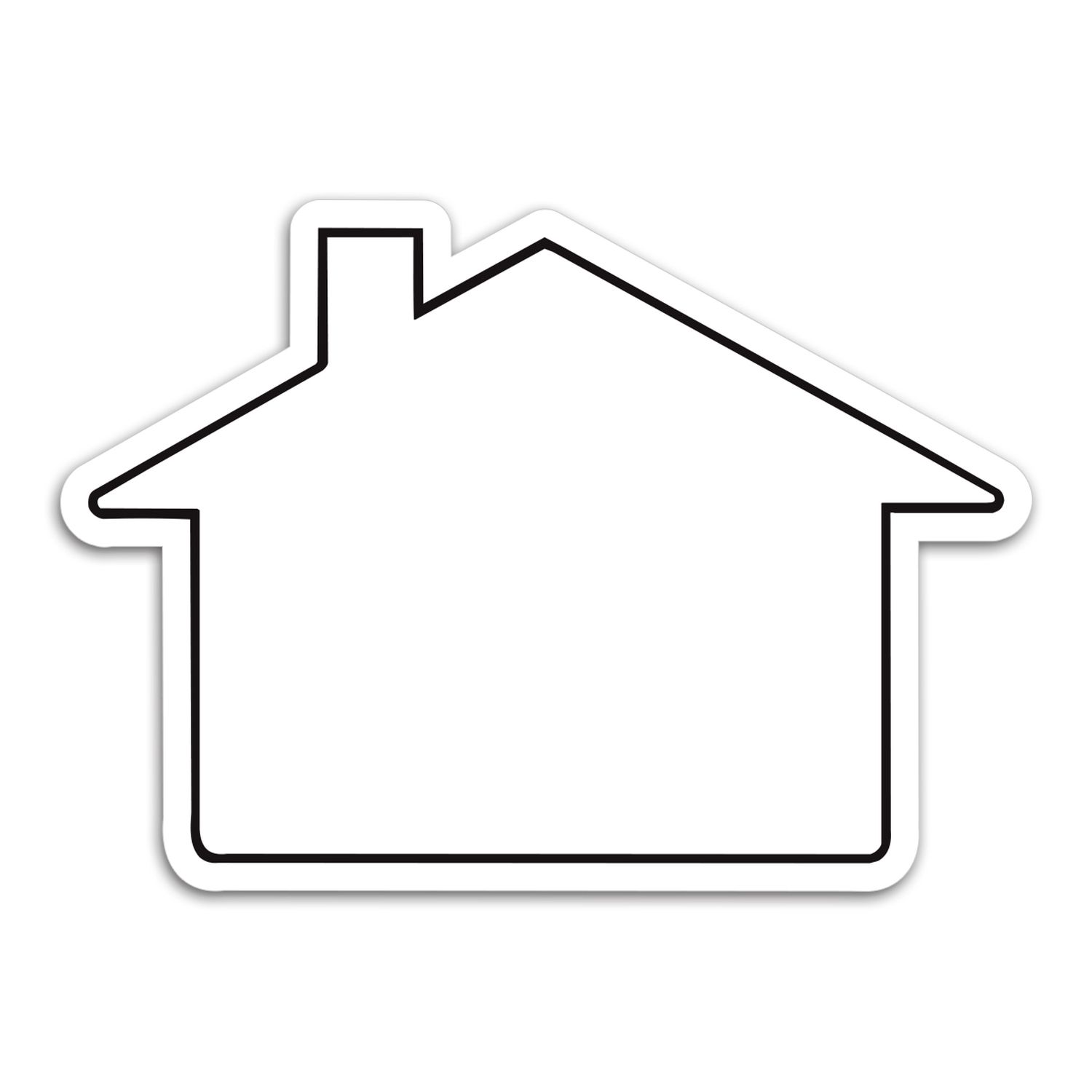 Large House Magnet 1