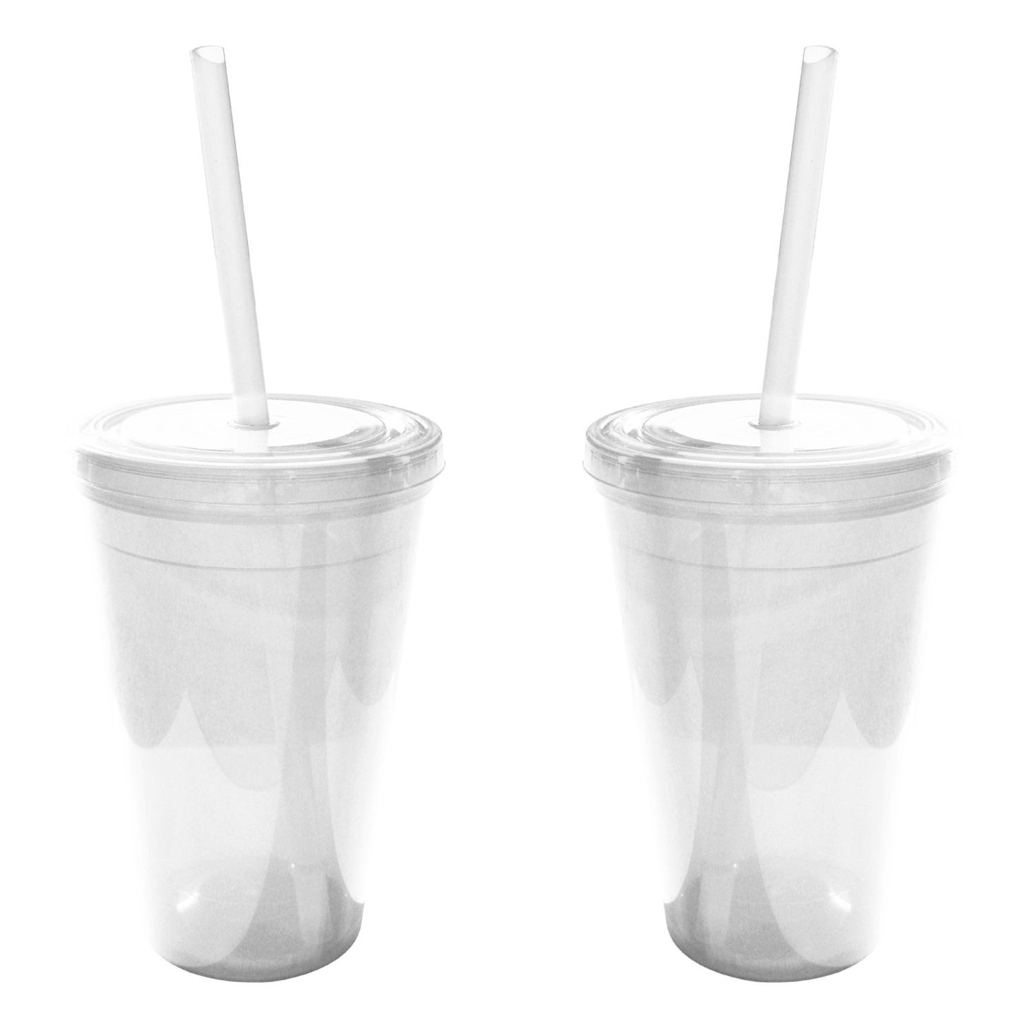Geneva 16 Oz Tumbler w/Straw 1