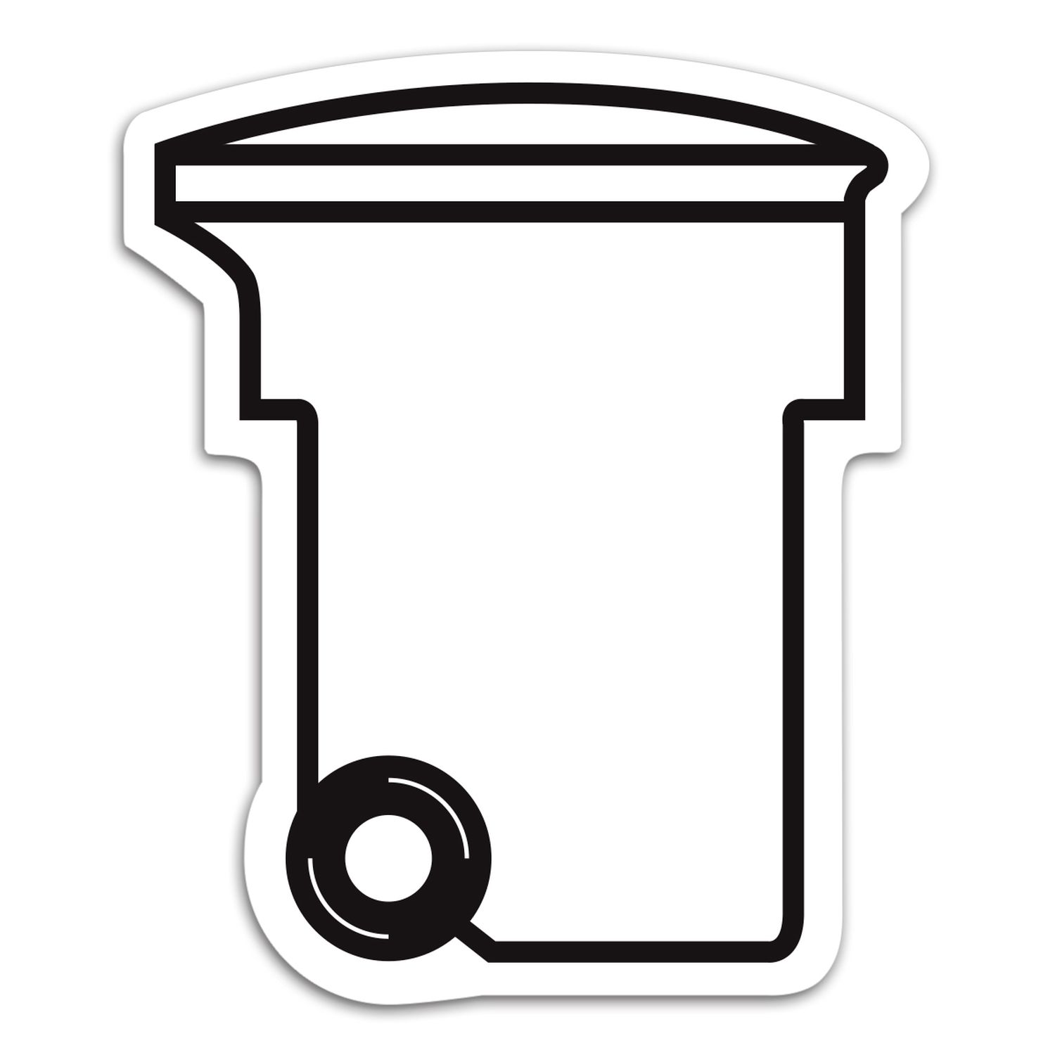 Trash / Recycling Bin Magnet 1