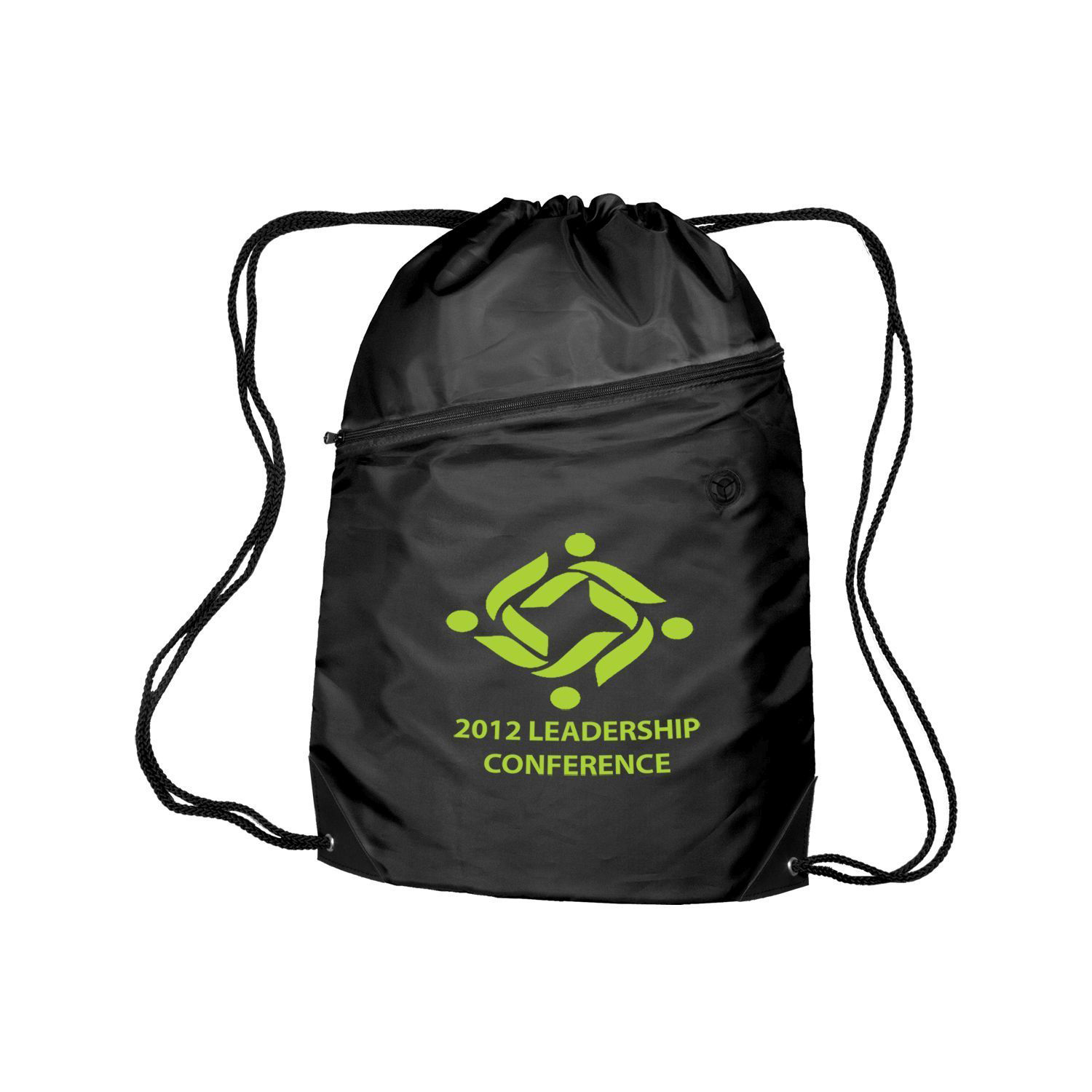 Zippered Sling Bag W/Grommet 1