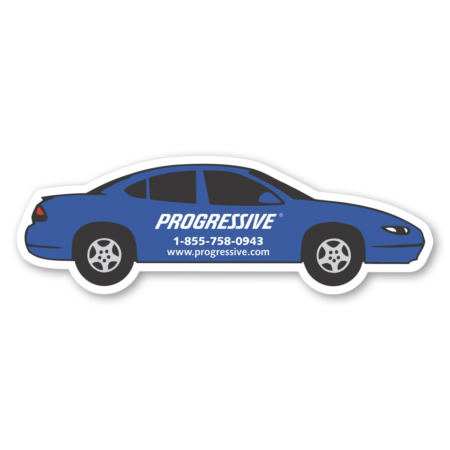 New Car 4-Door Magnet 1
