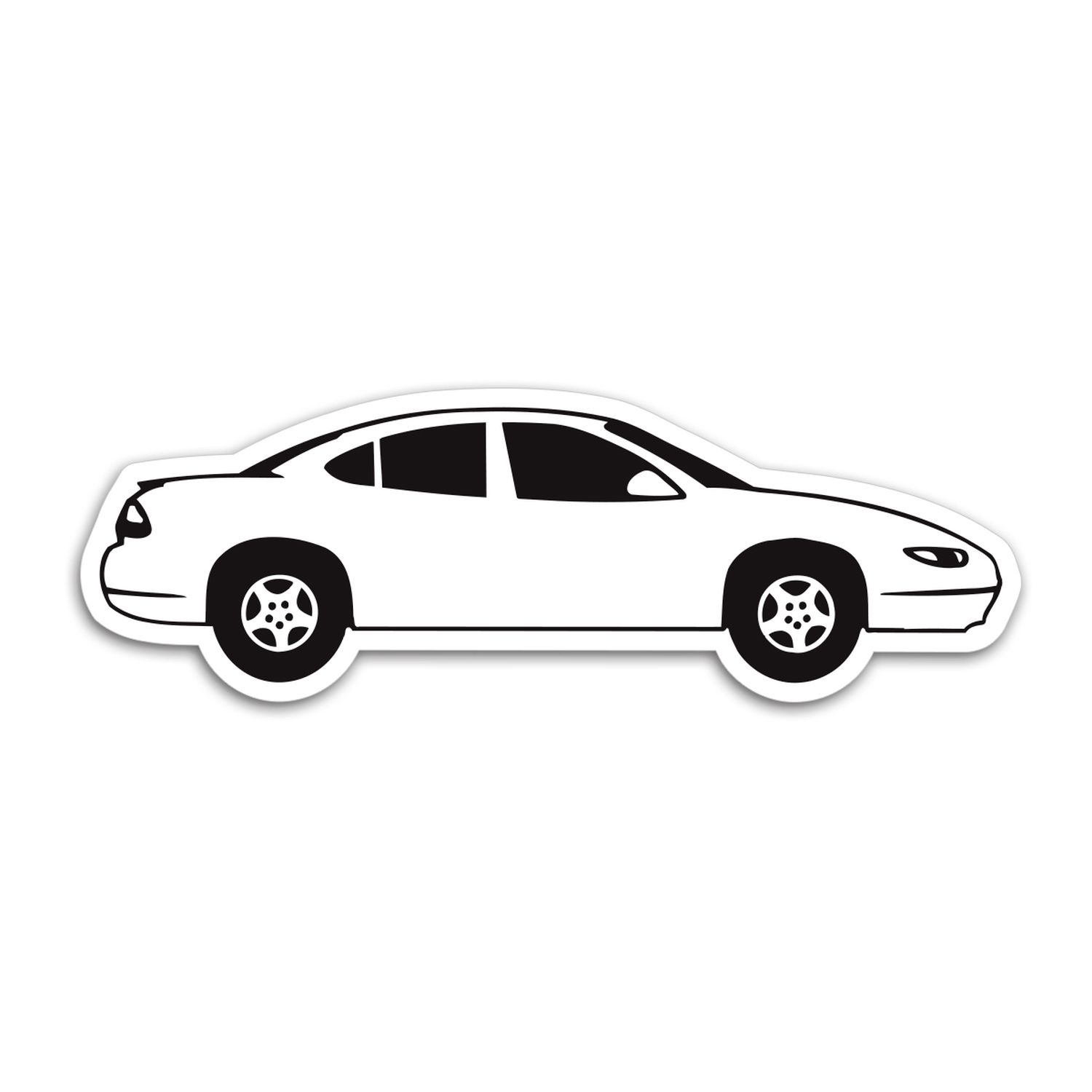New Car 4-Door Magnet 1