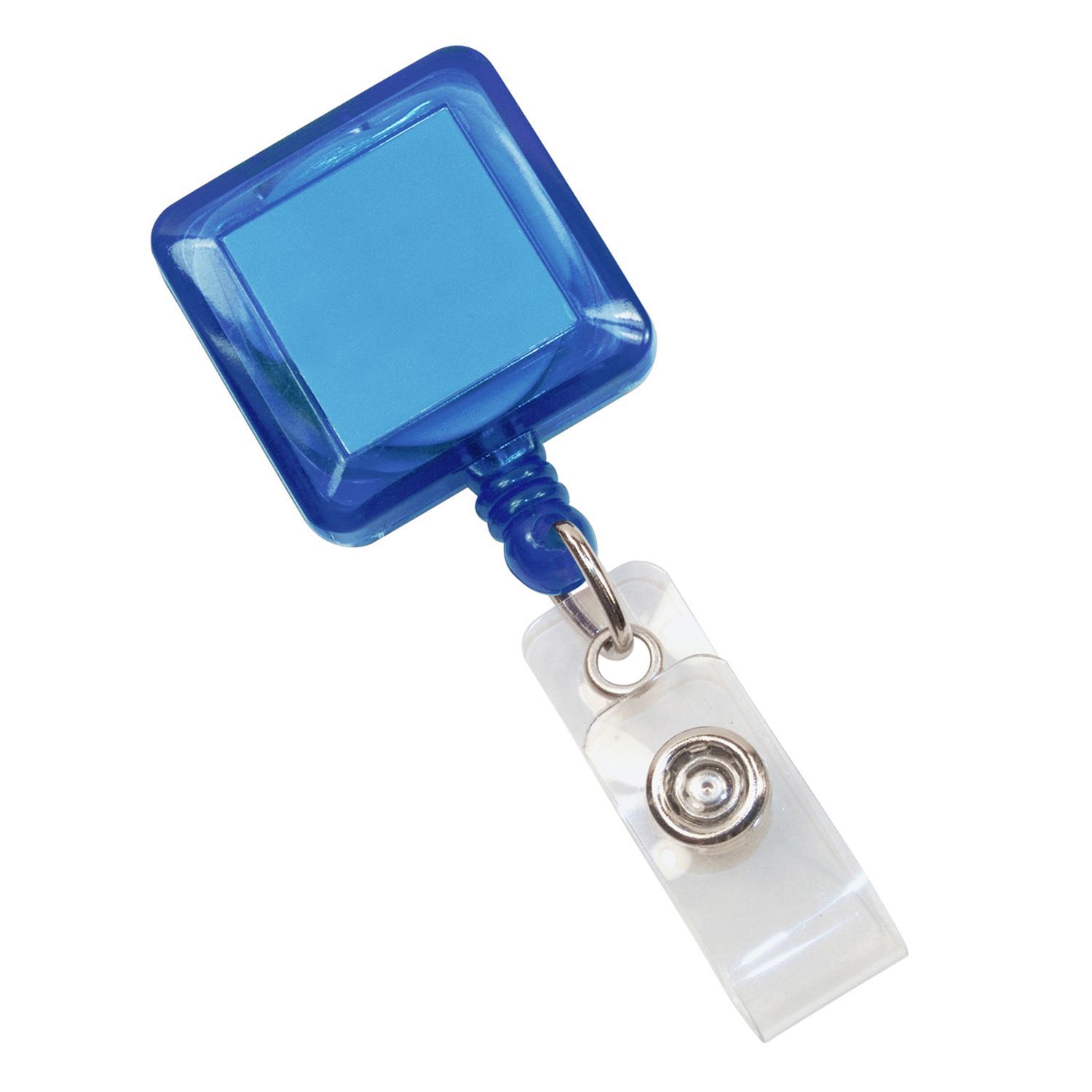 Square Retractable Badge Holder 1