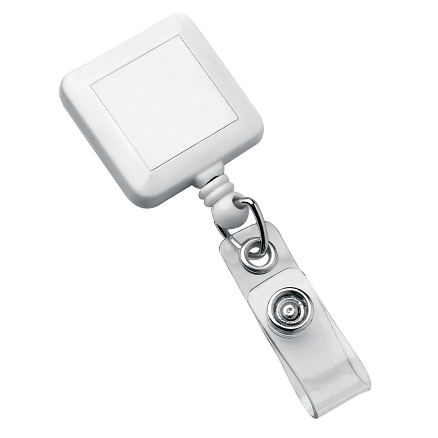 Square Retractable Badge Holder 1