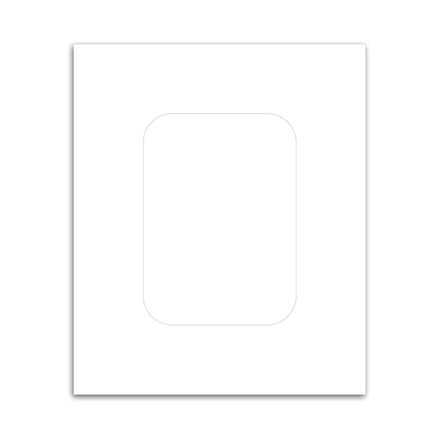 Rectangle Punch Out Picture Frame Magnet 1