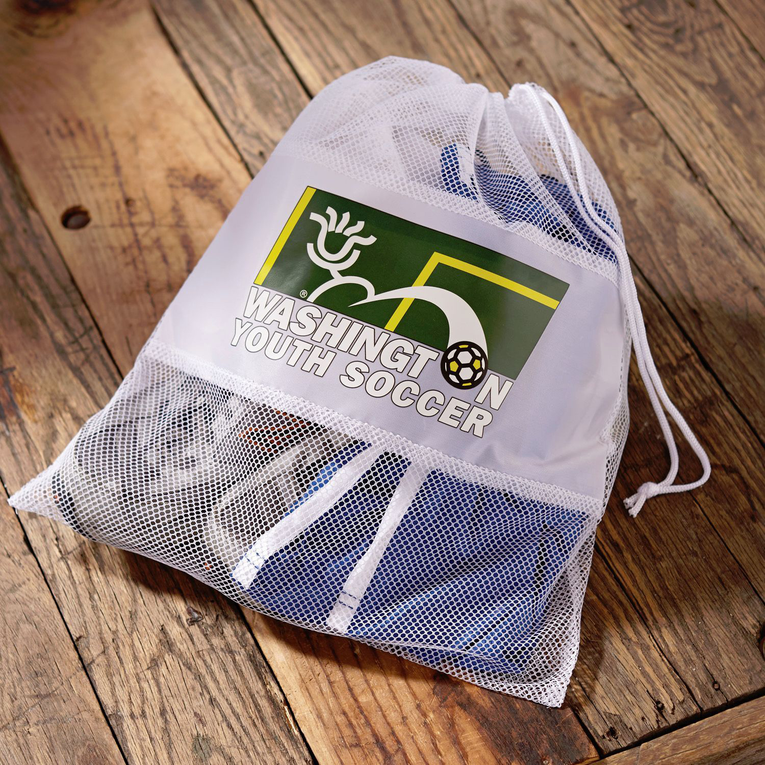 Mesh Drawstring Backpack 1