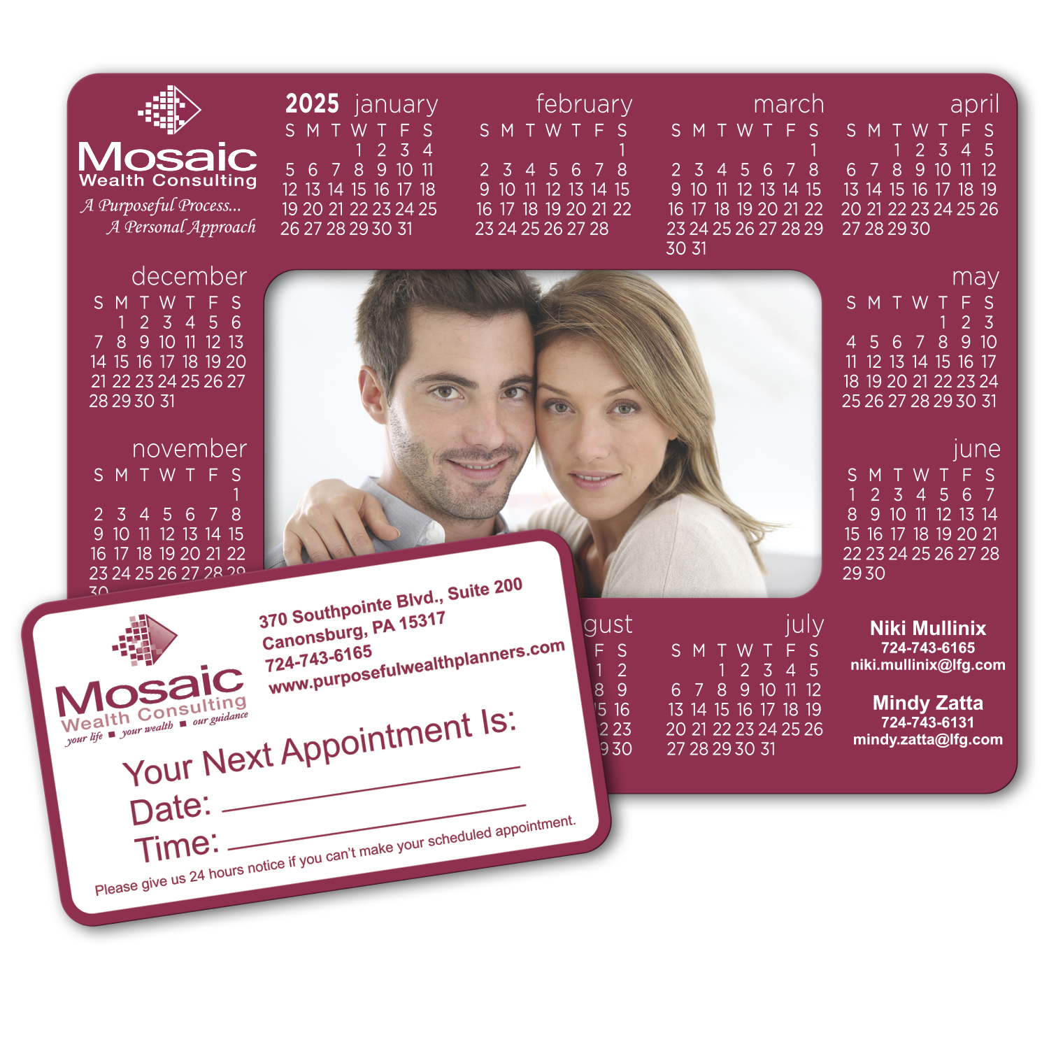 Calendar Picture Frame Magnet 1