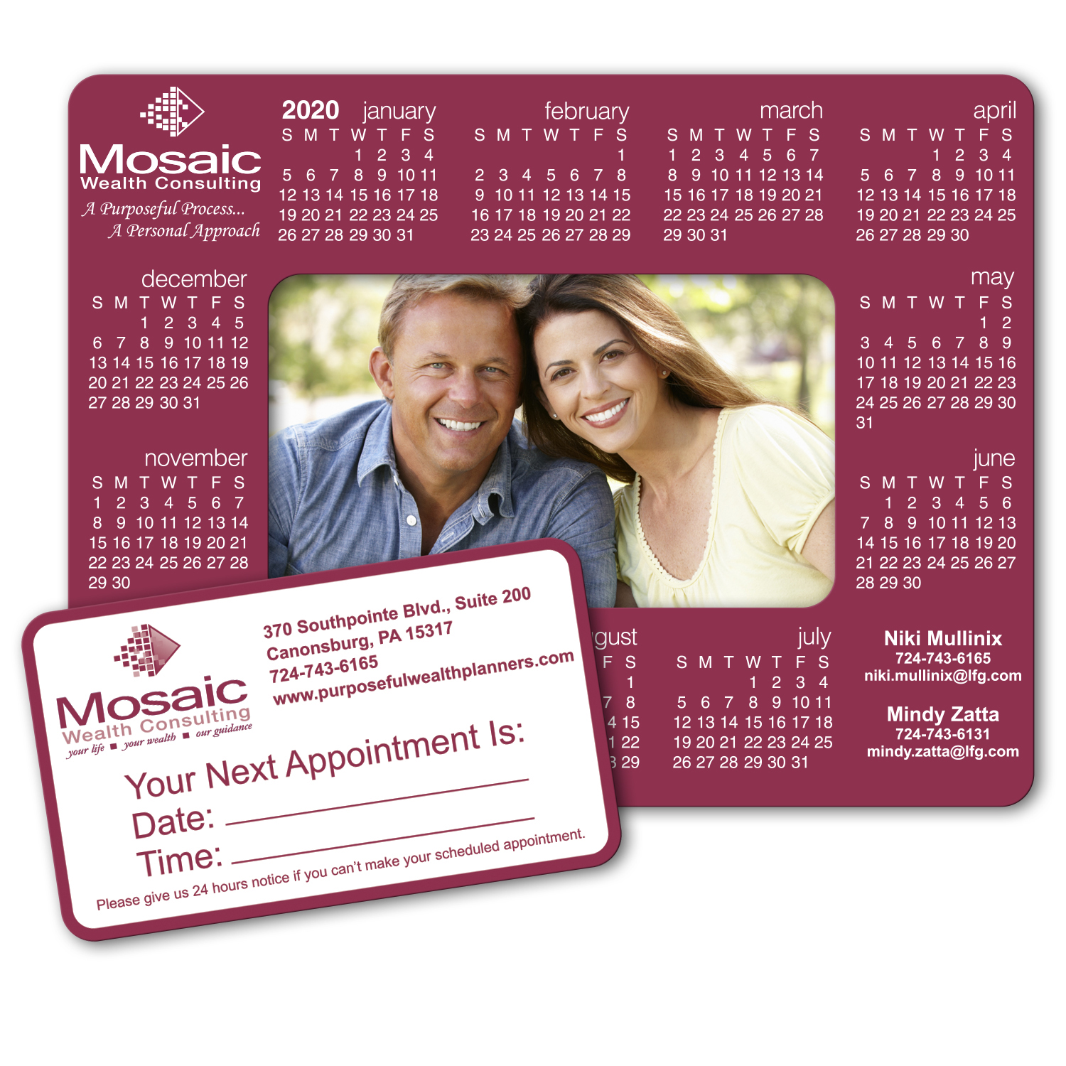 Calendar Picture Frame Magnet 1