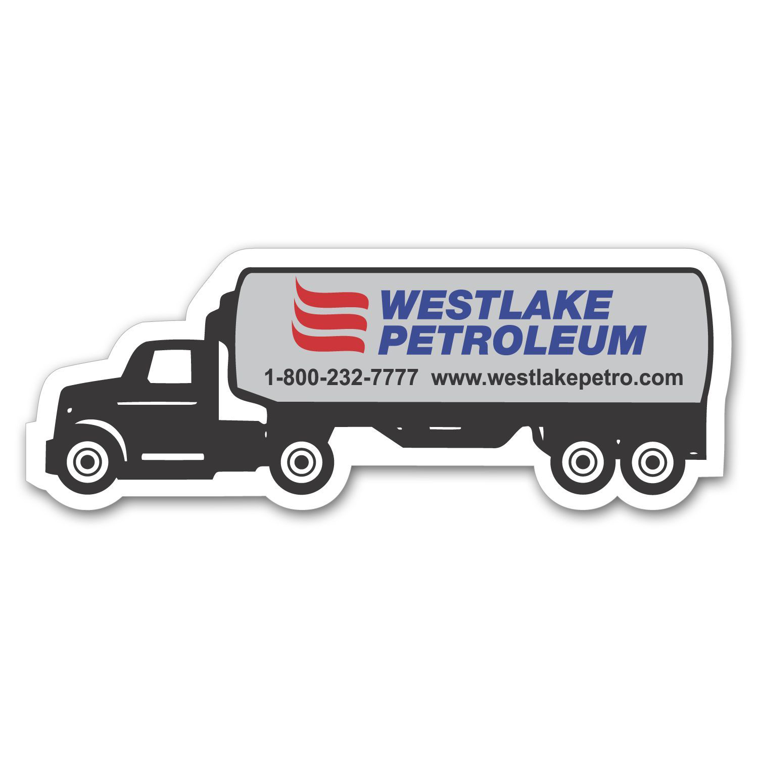 Oil Truck Magnet 1