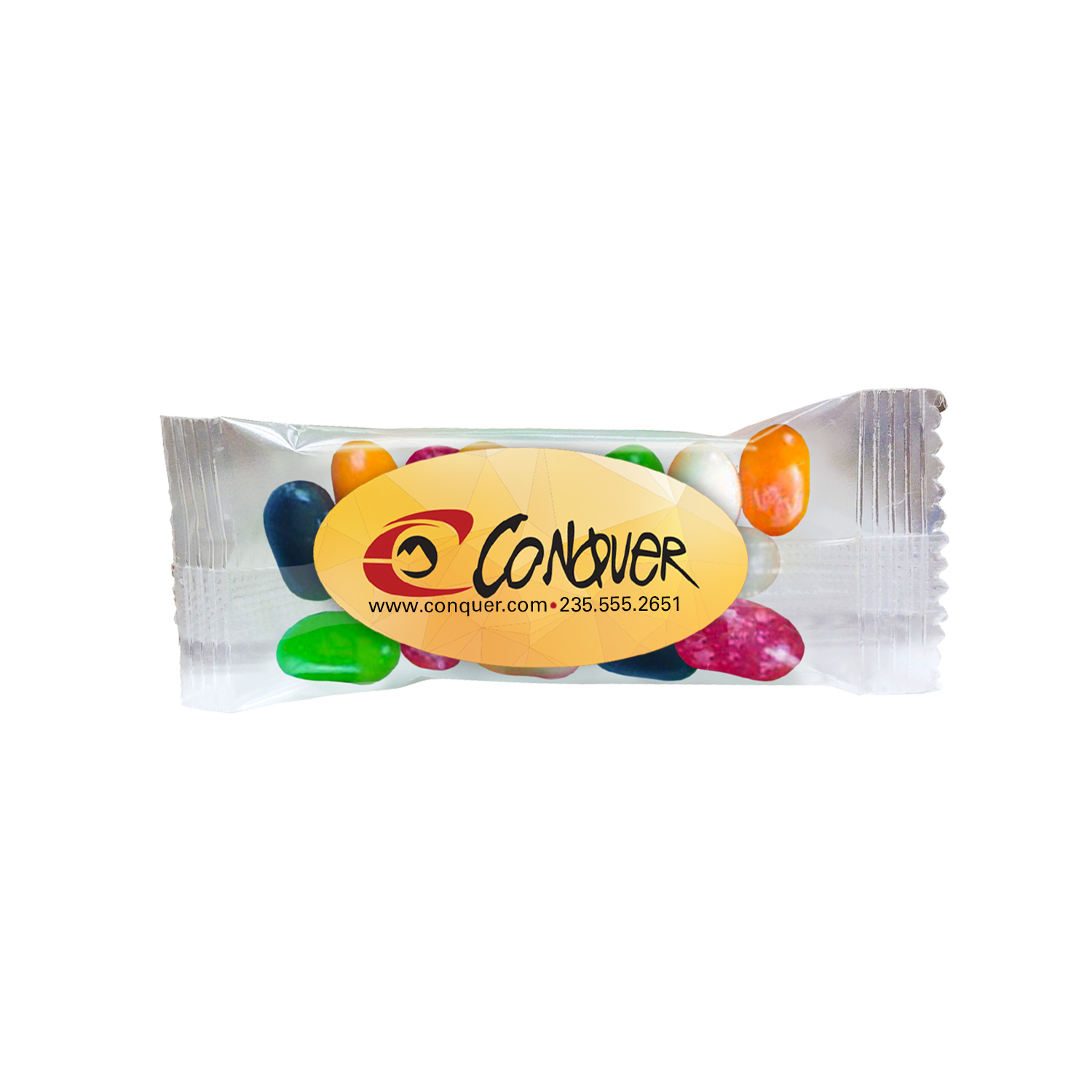 1/2 oz. Snack Bag with Label Premium Fill 1