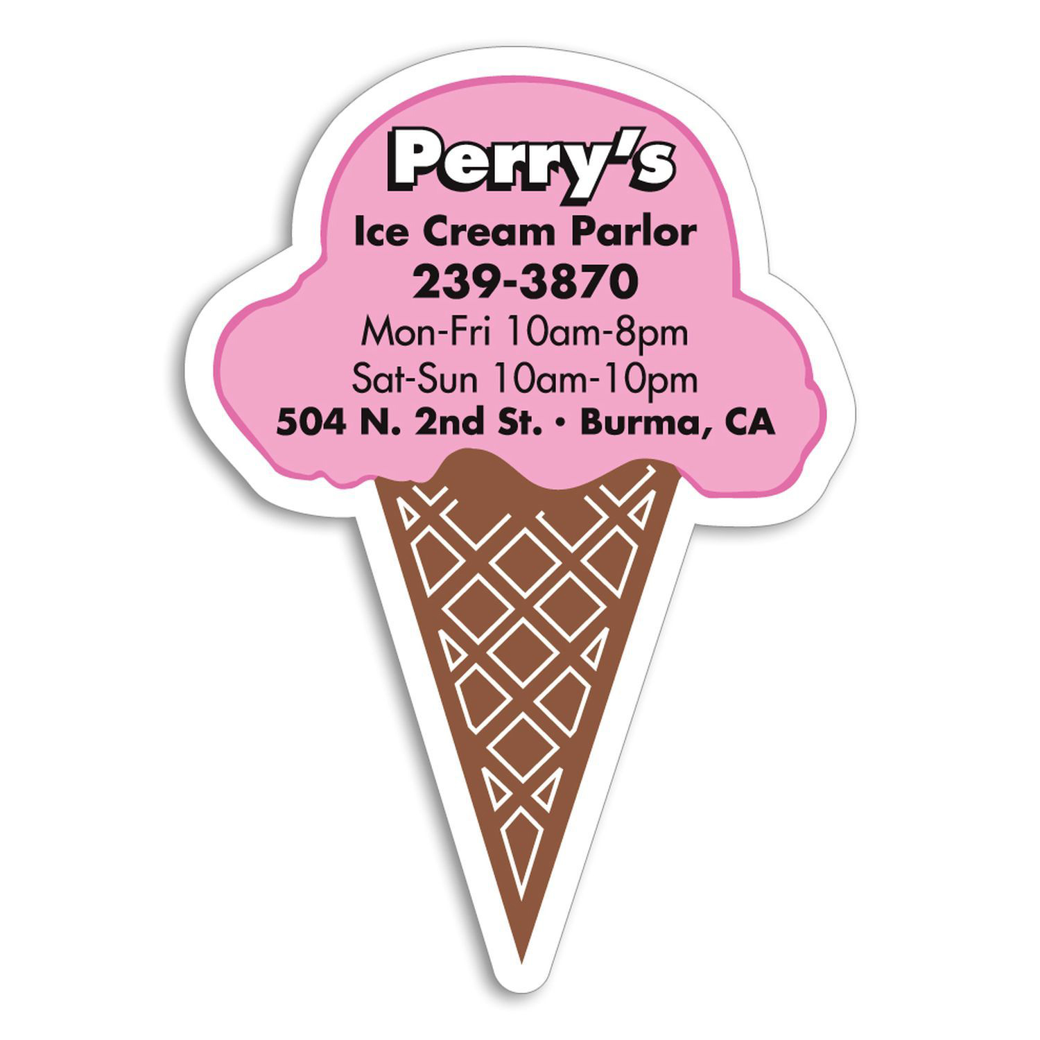 Ice Cream Cone Magnet 1