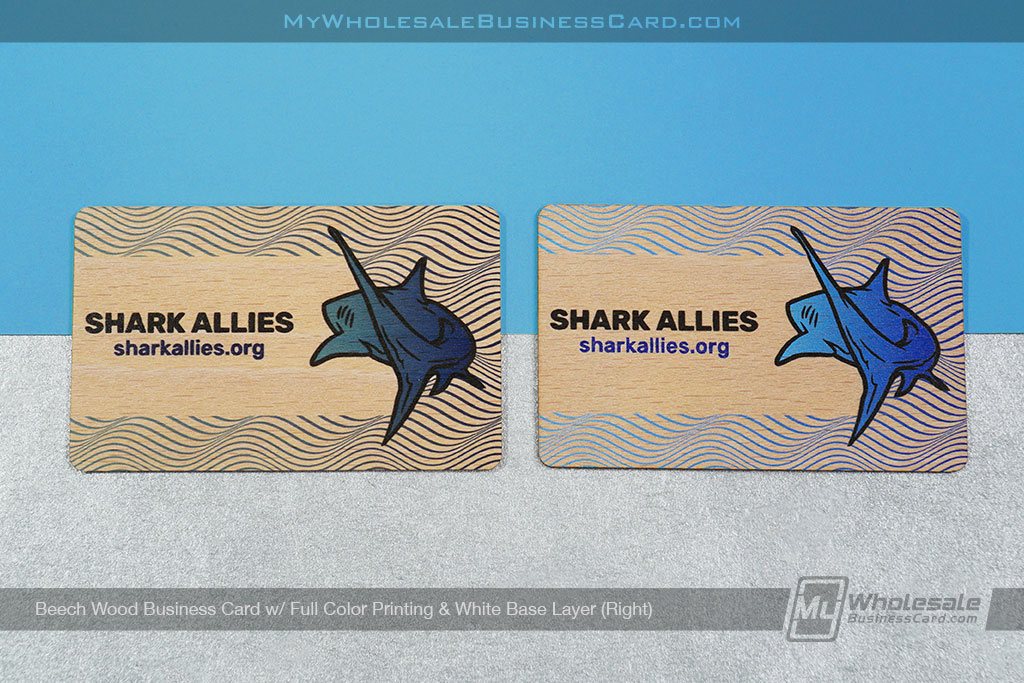 24 Hour Wood Business Cards 1