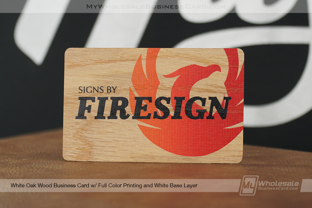 24 Hour Wood Business Cards 1