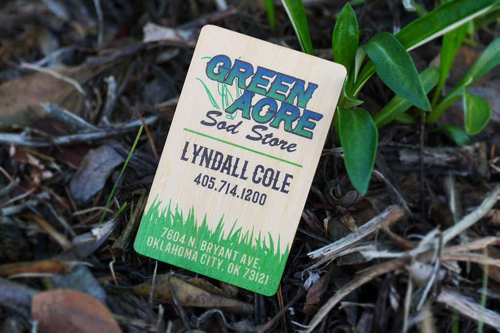 24 Hour Wood Business Cards 1